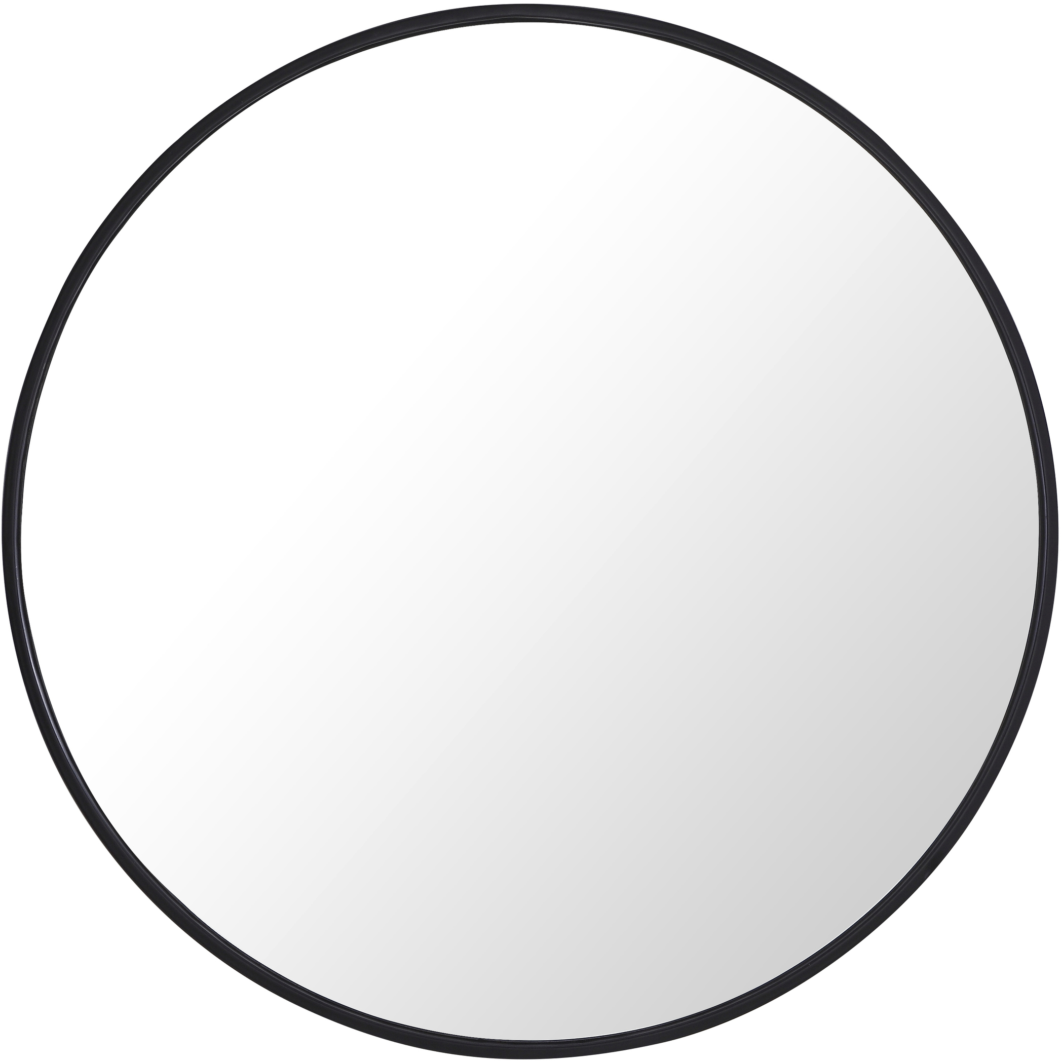 Eternity 28 X 28 inch Black Wall Mirror