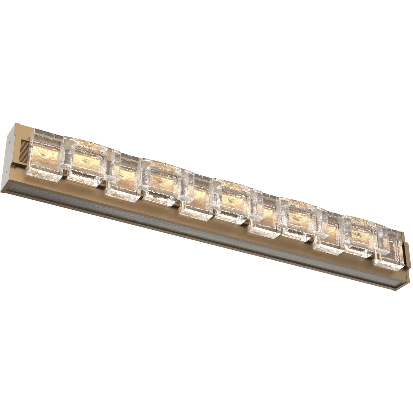 Tessera LED 38 inch Novel Brass with Ash Vanity Light Wall Light