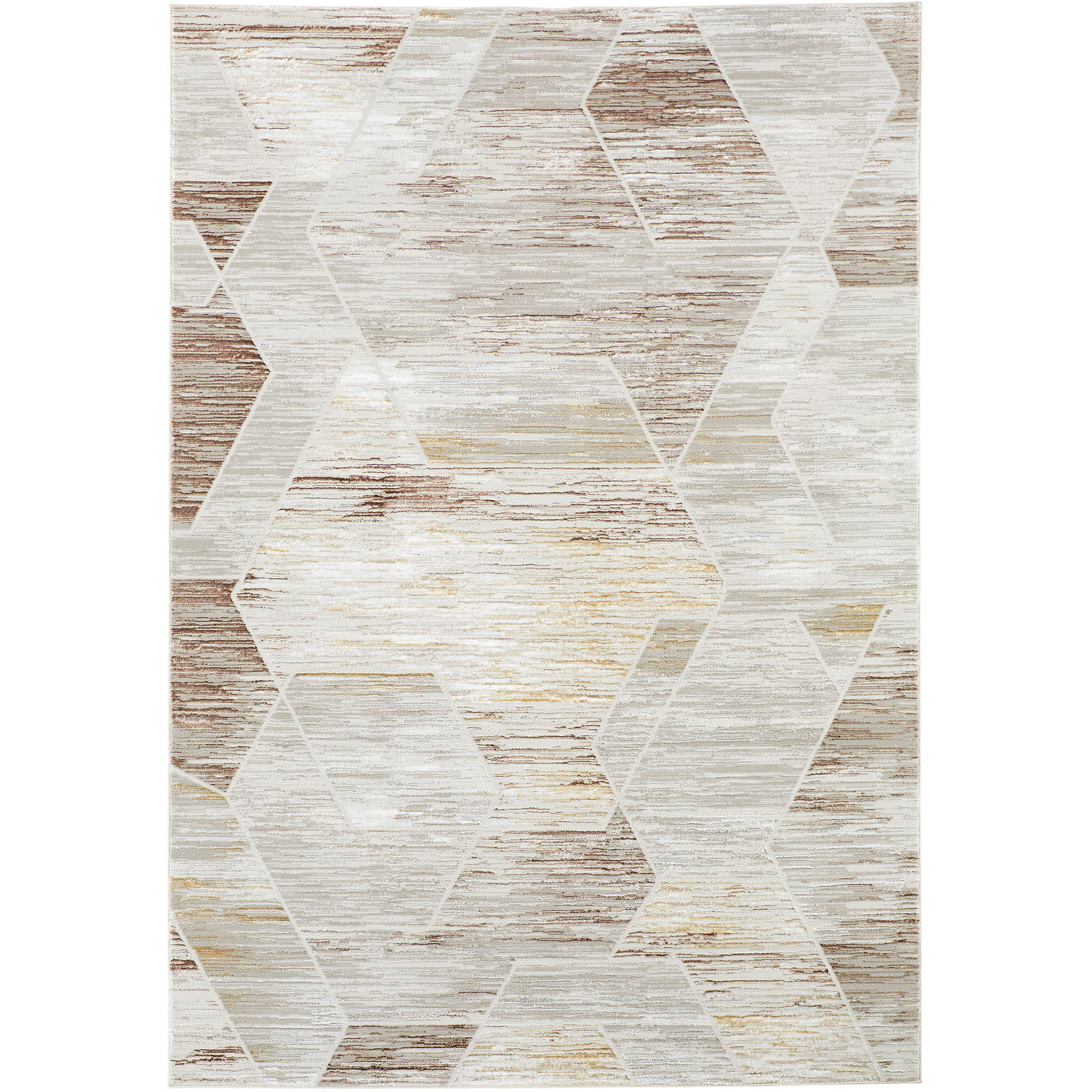 Baltea 90 X 63 inch Earth Tones Rug in 5 x 7