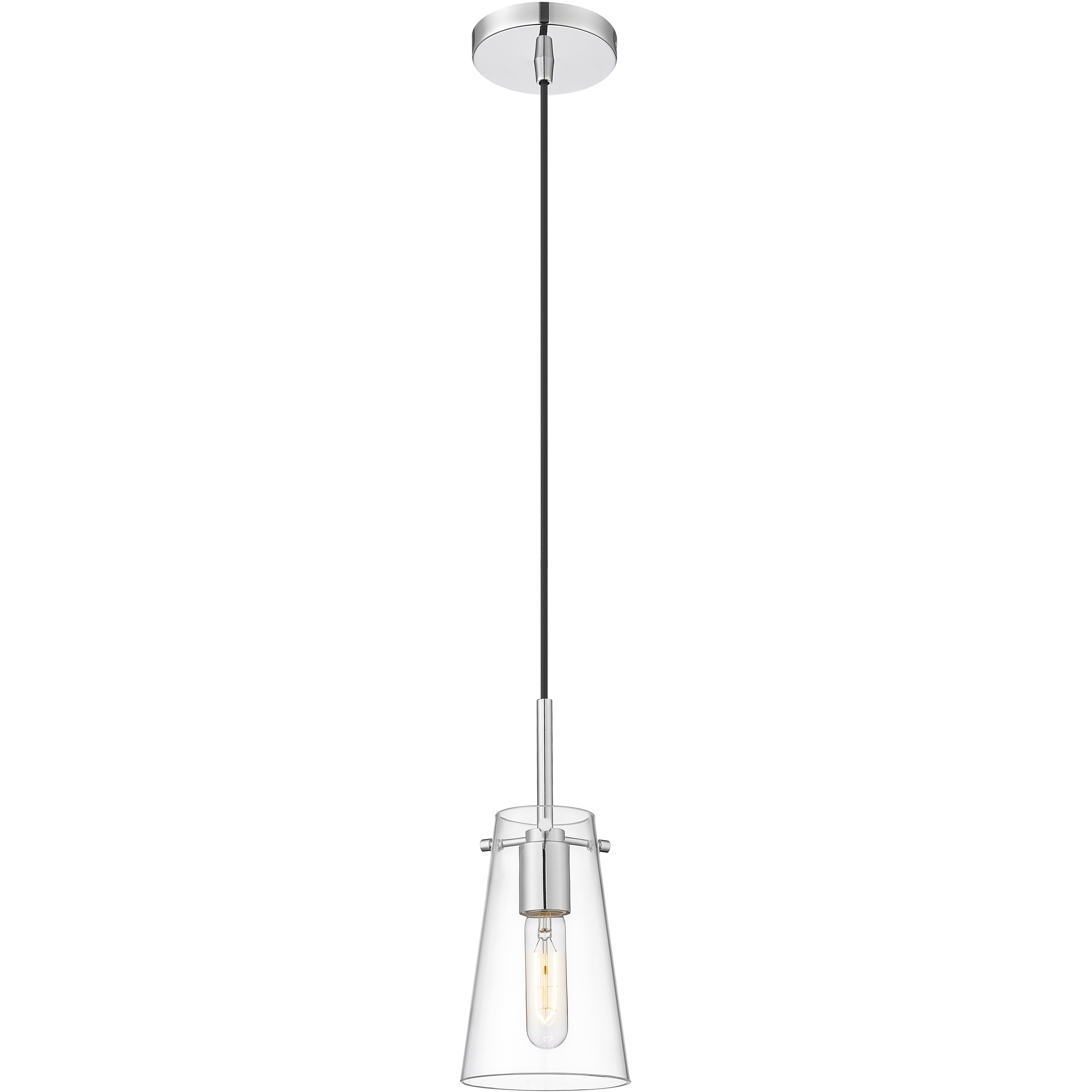 Kira 1 Light 5 inch Chrome Pendant Ceiling Light