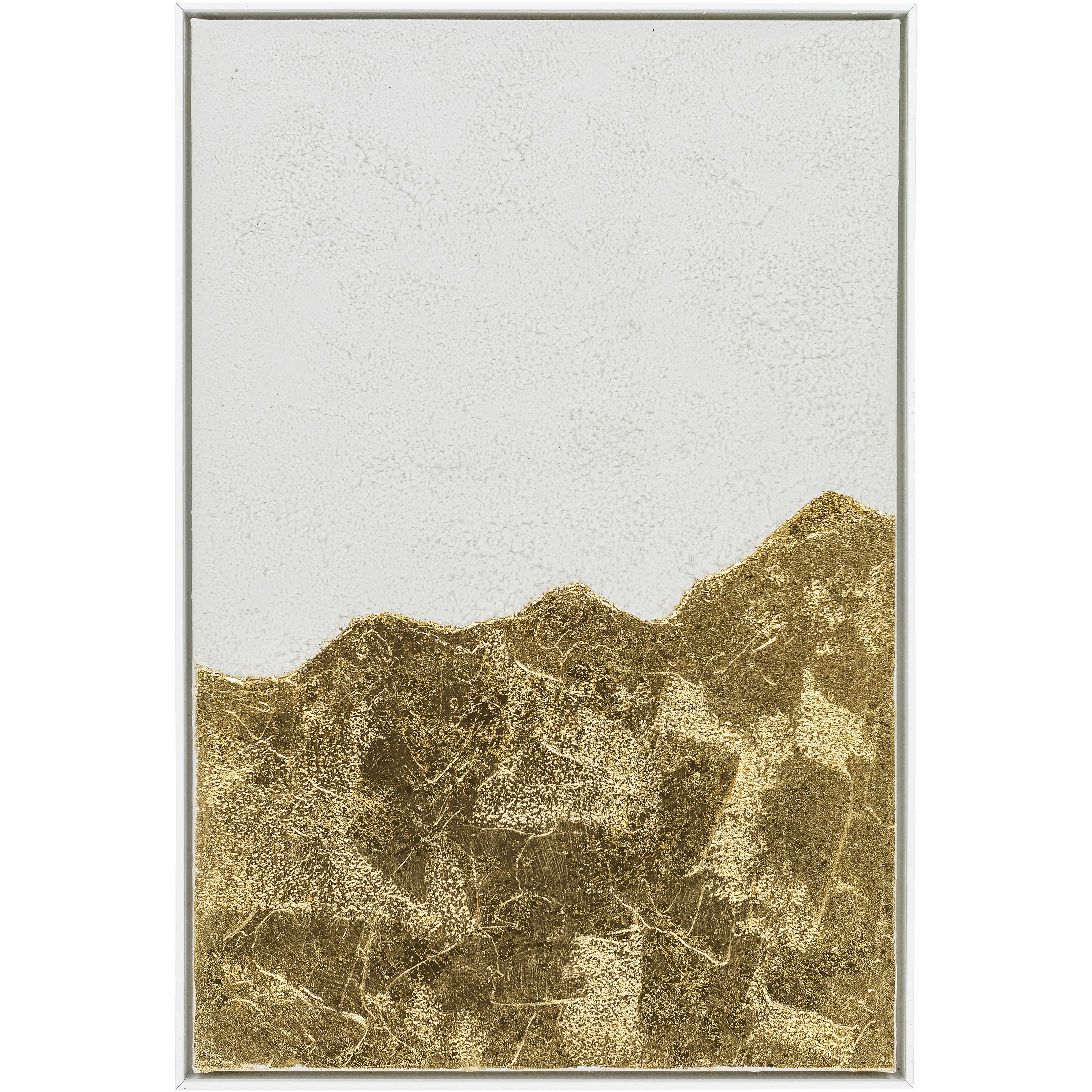 White Rock White Wall Art, Rectangle