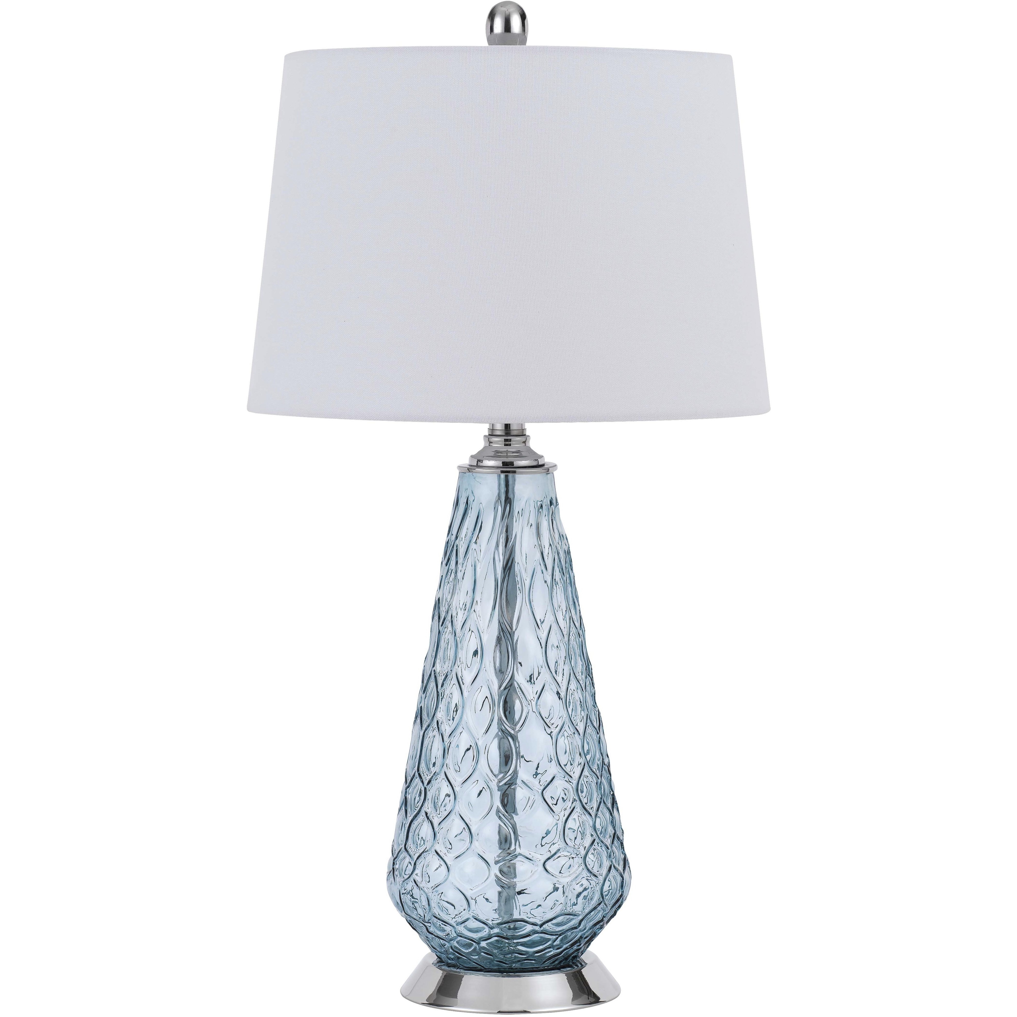 Mayfield 27 inch 100.00 watt Aqua Blue Table Lamp Portable Light