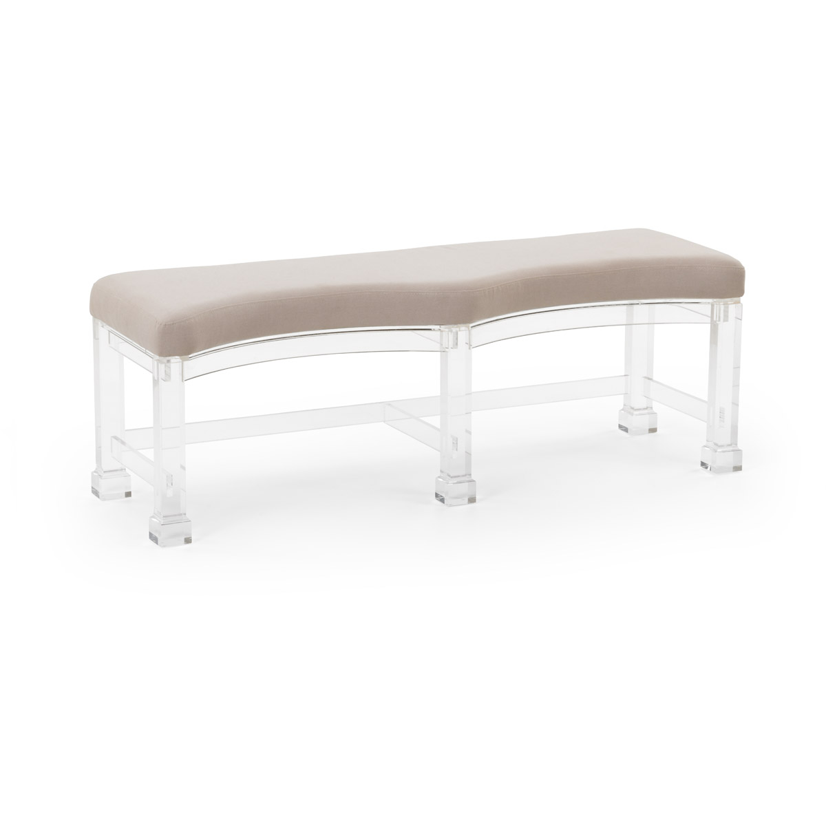 Chelsea House Clear/Acrylic Bench