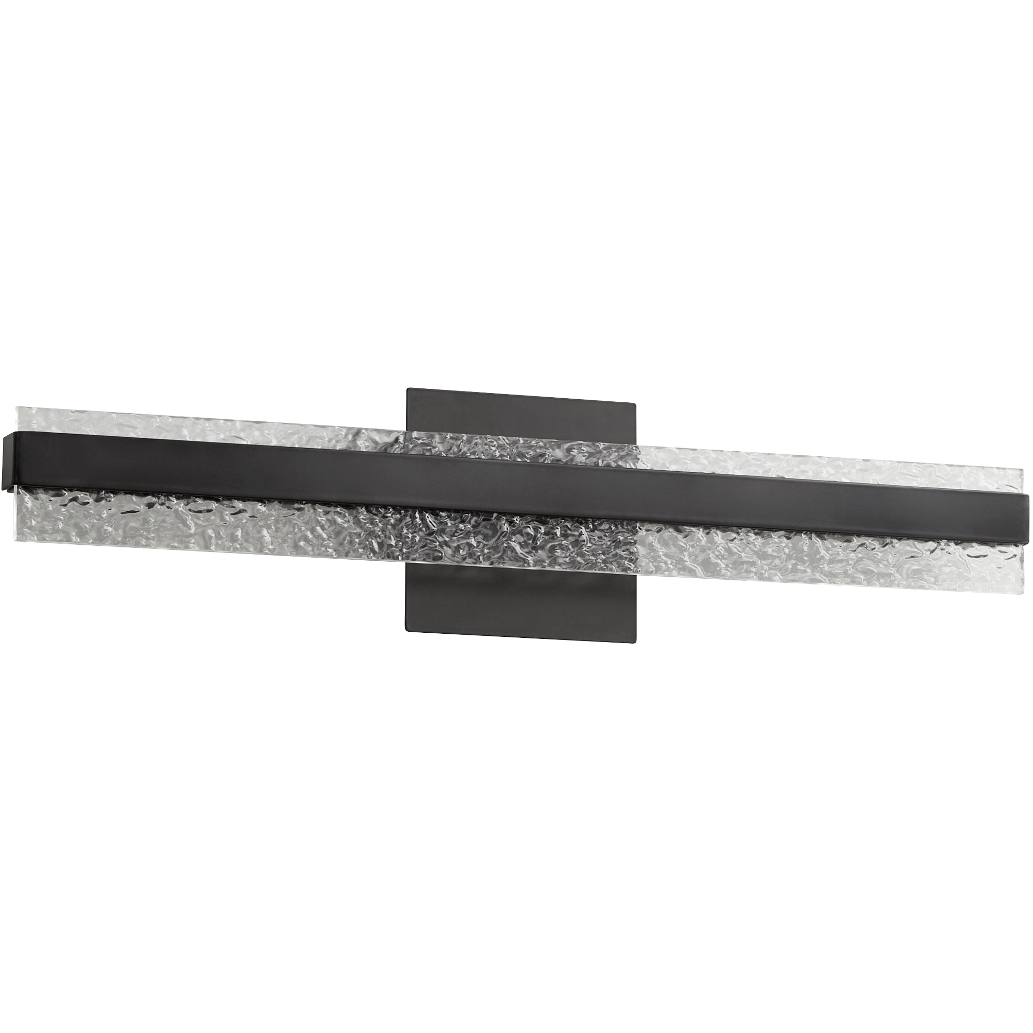 Antares LED 24 inch Black Vanity Light Wall Light