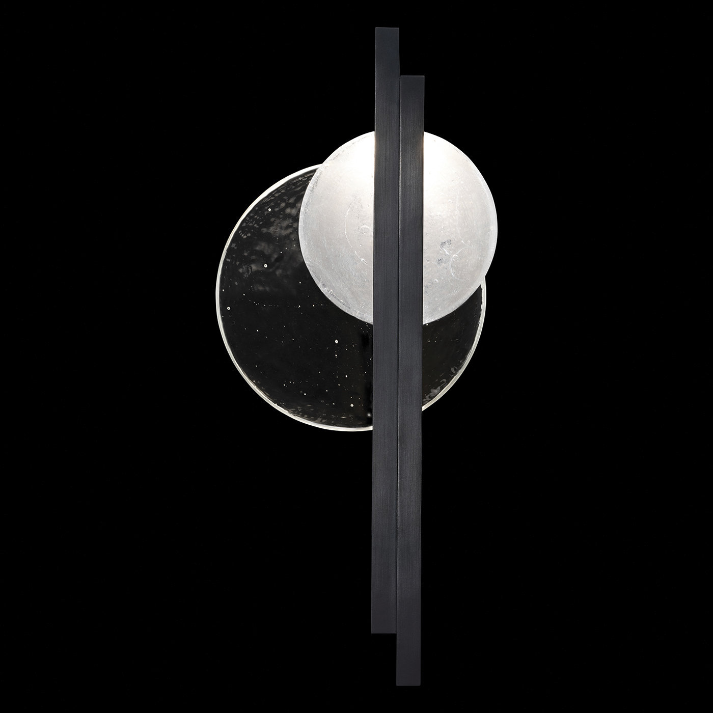 Selene 2 Light 11.5 inch Black ADA Sconce Wall Light