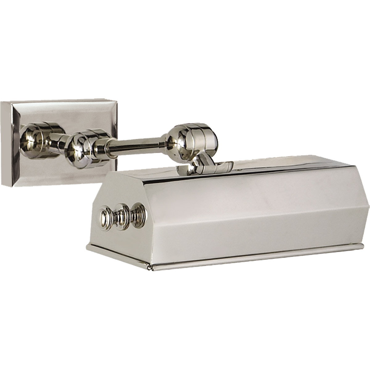 Chapman & Myers Dorchester2 40 watt 8 inch Polished Nickel Picture Light Wall Light