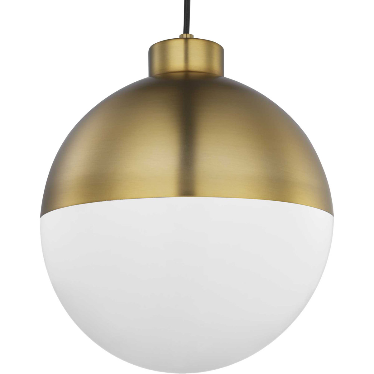 Globe LED LED 11.63 inch Brushed Bronze Pendant Ceiling Light, Progress LED