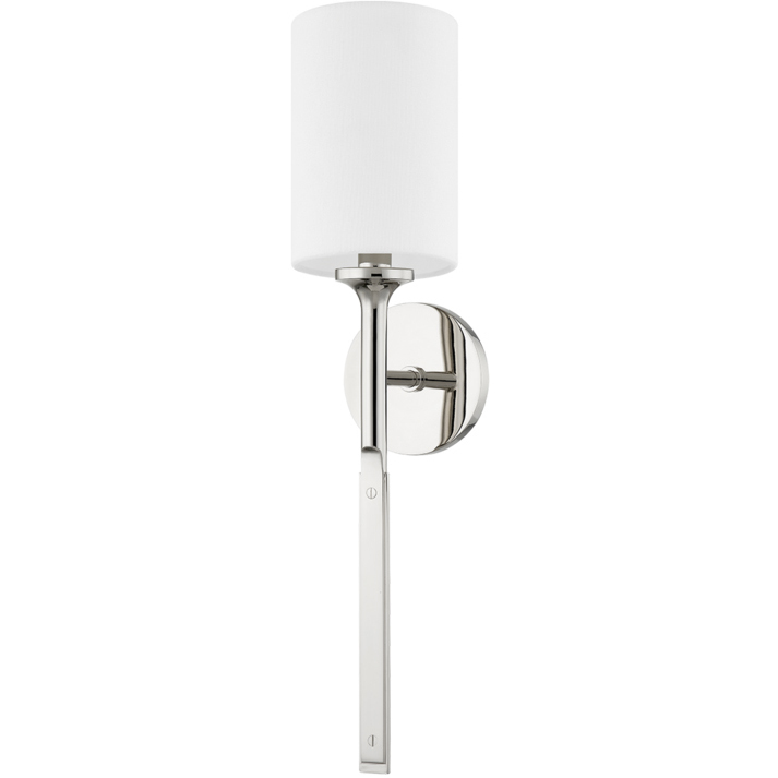 Brewster 1 Light 4.75 inch Polished Nickel Wall Sconce Wall Light