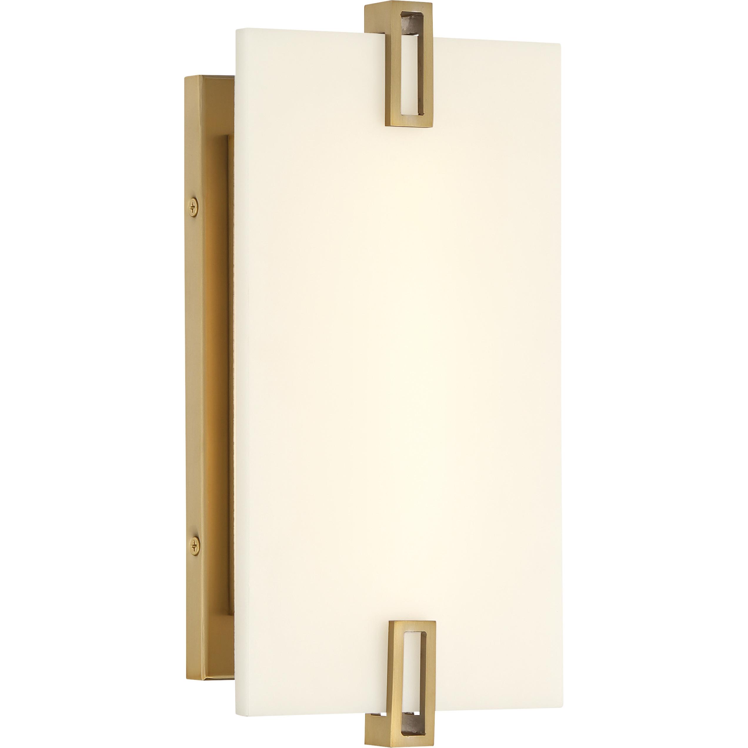 Aizen LED 6 inch Soft Brass Wall Sconce Wall Light