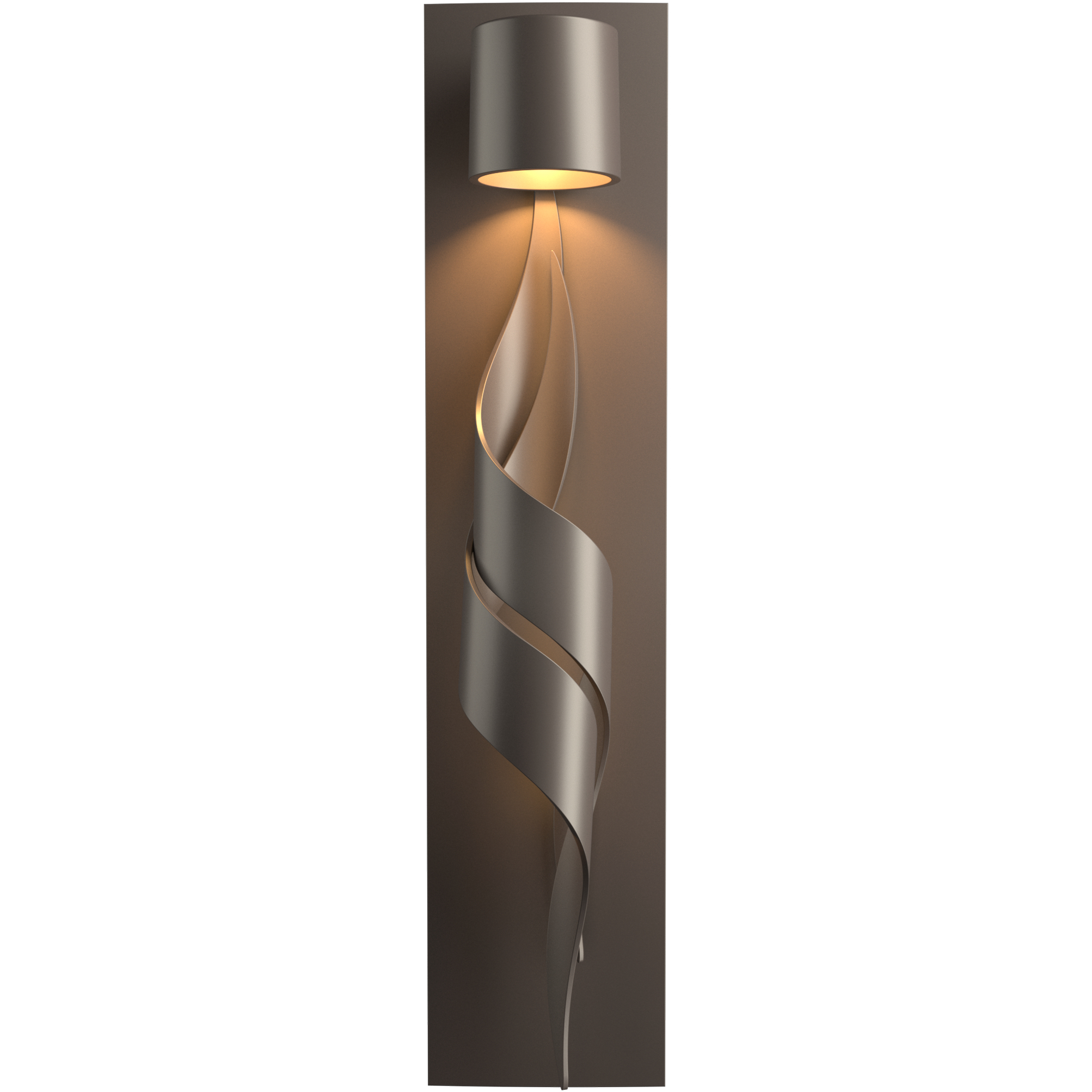 Flux 1 Light 23.4 inch Coastal Dark Smoke Outdoor Sconce