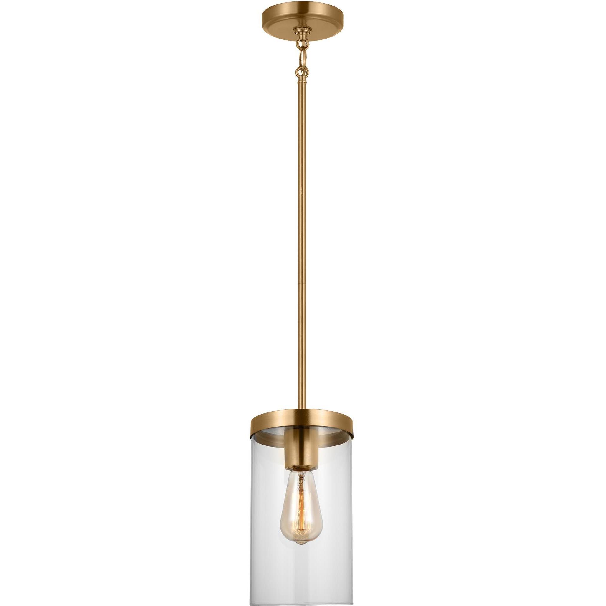 Sean Lavin Zire 1 Light 6 inch Satin Brass Pendant Ceiling Light
