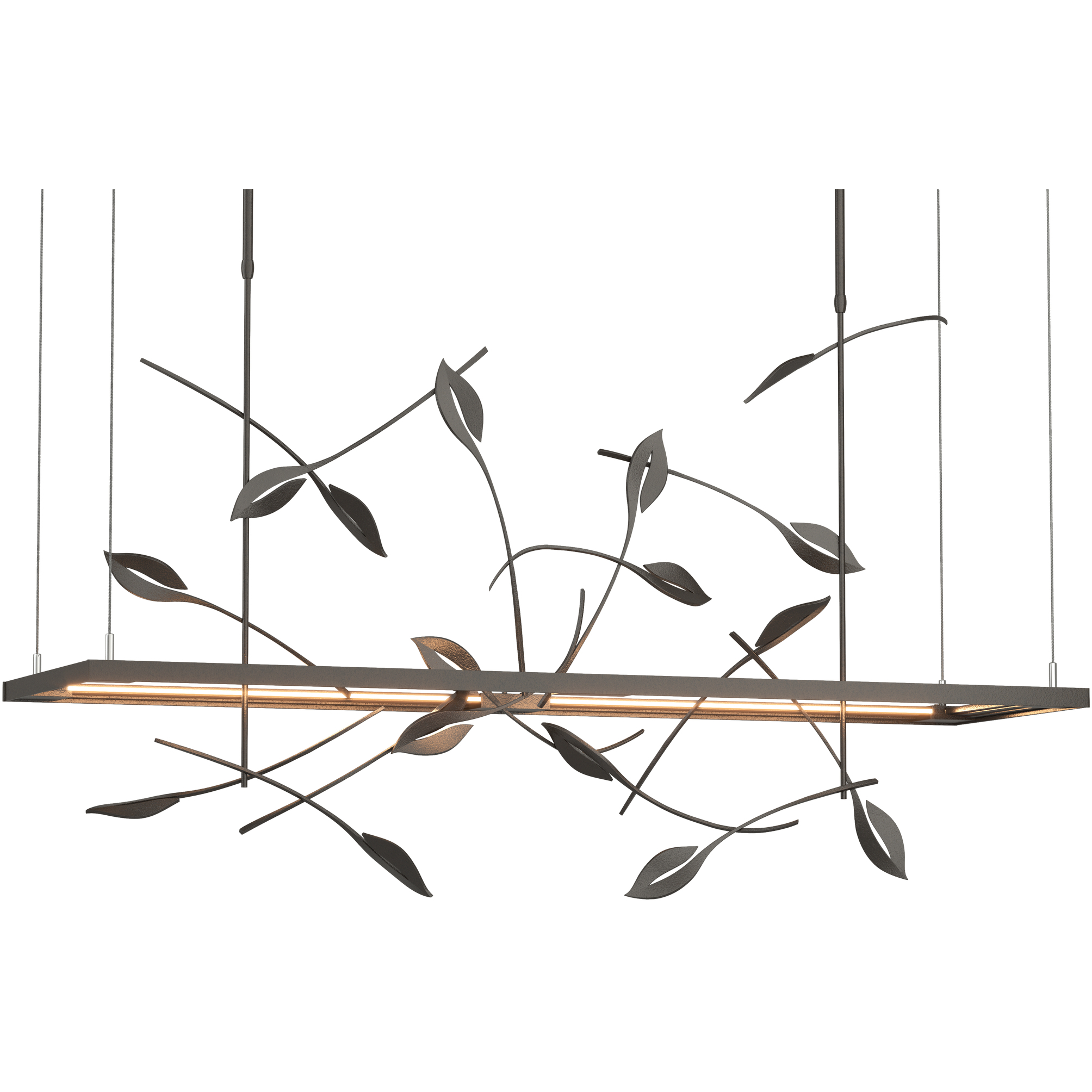 Autumn LED 53.4 inch Oil Rubbed Bronze Pendant Ceiling Light, Long