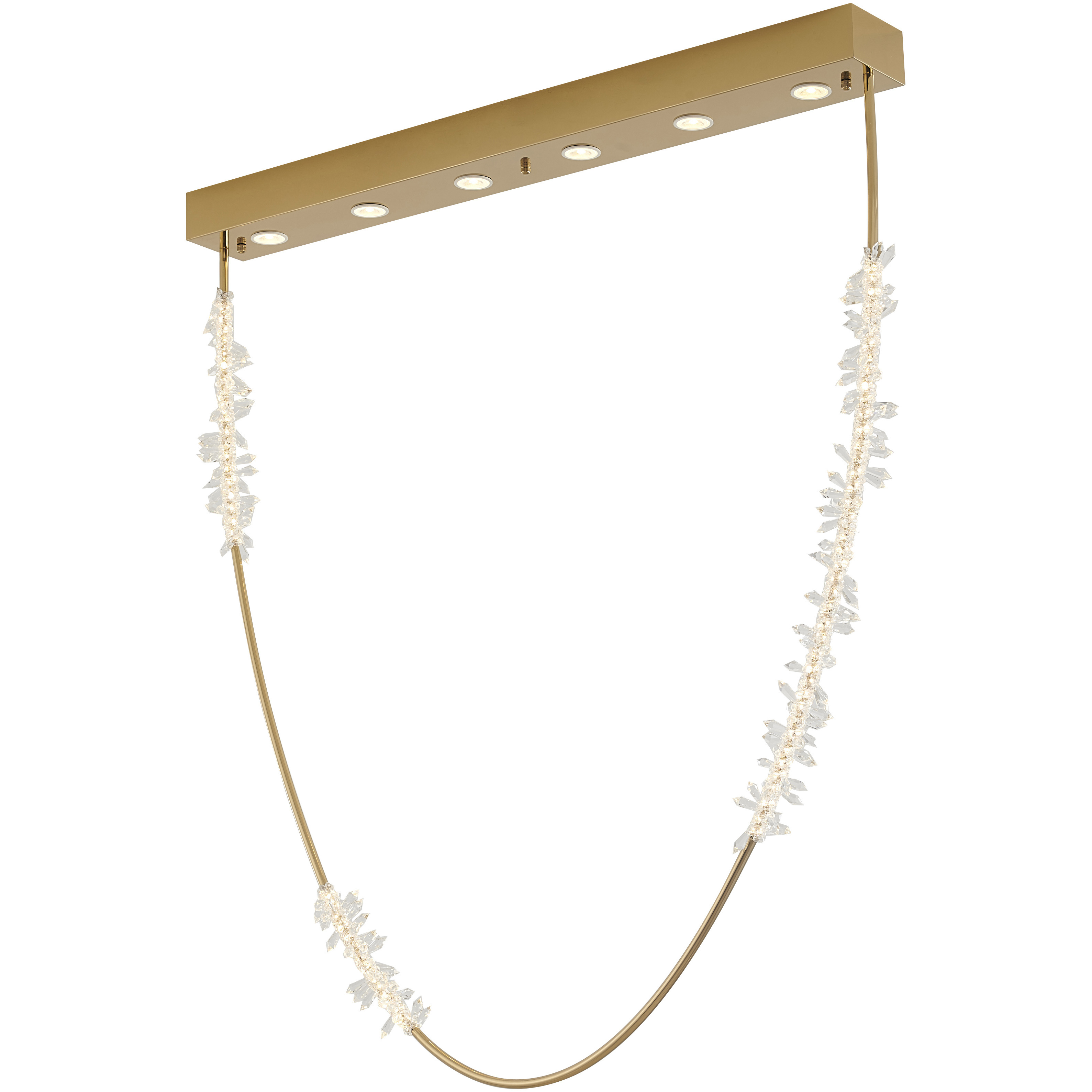 Canada LED 4.7 inch Gold Chandelier Ceiling Light