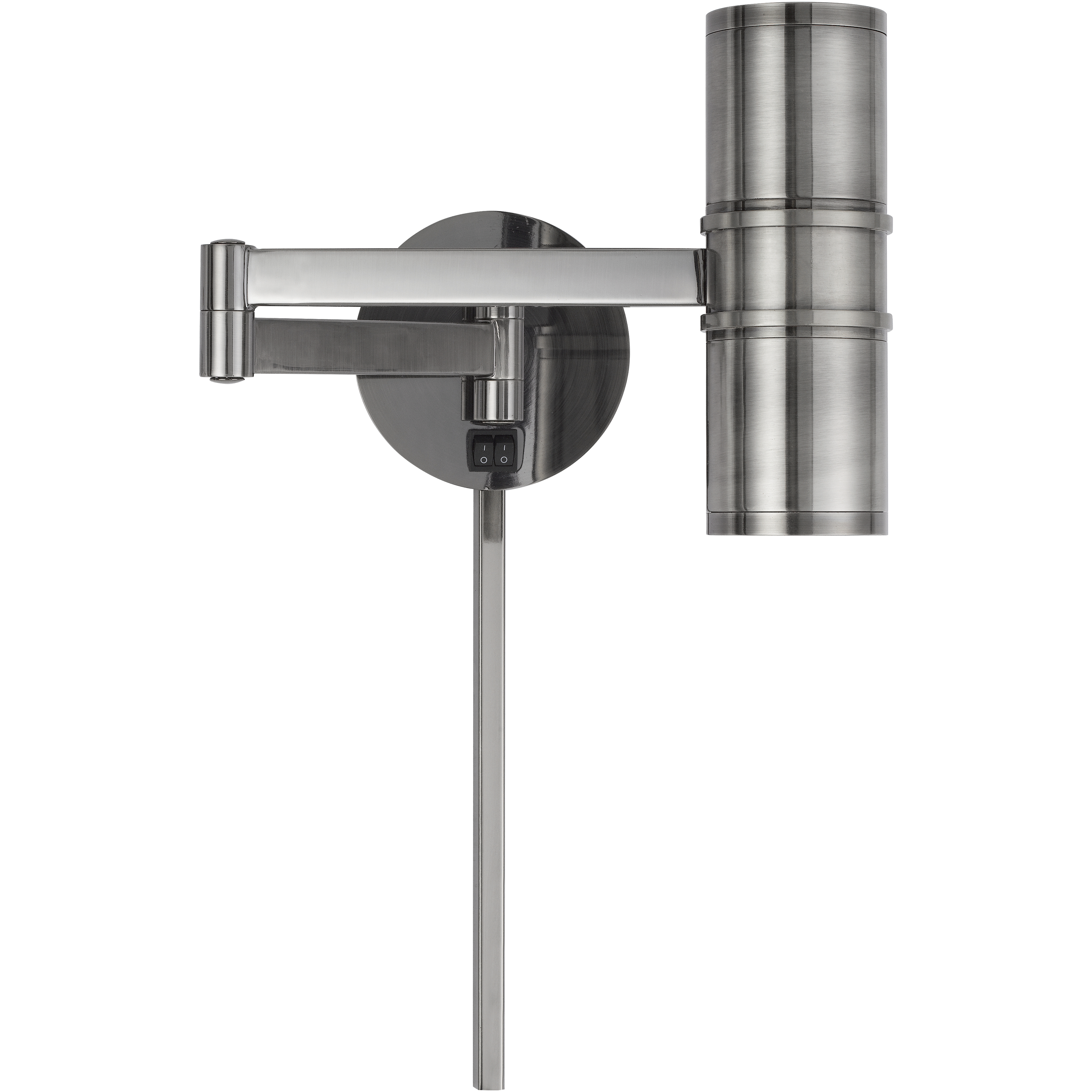Swing Arm LED 6 inch Gun Metal Wall Lamp Wall Light