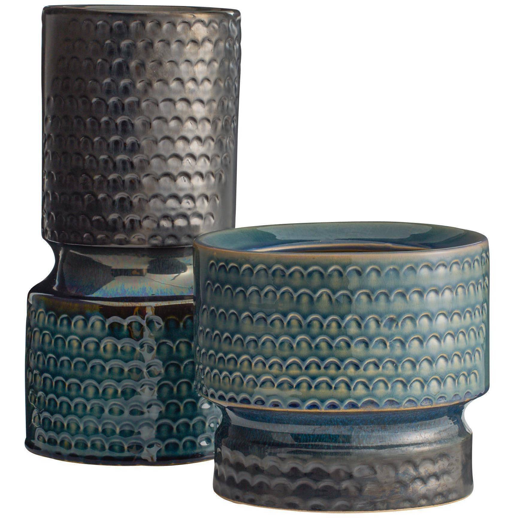 Cliff Vases, Set of 2