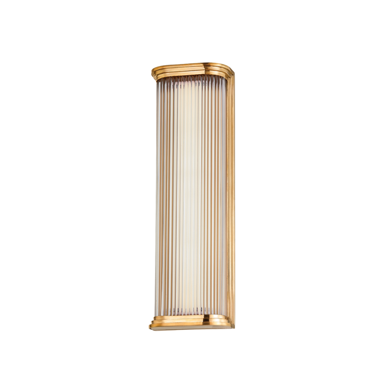 Newburgh LED 5.25 inch Aged Brass ADA Wall Sconce Wall Light