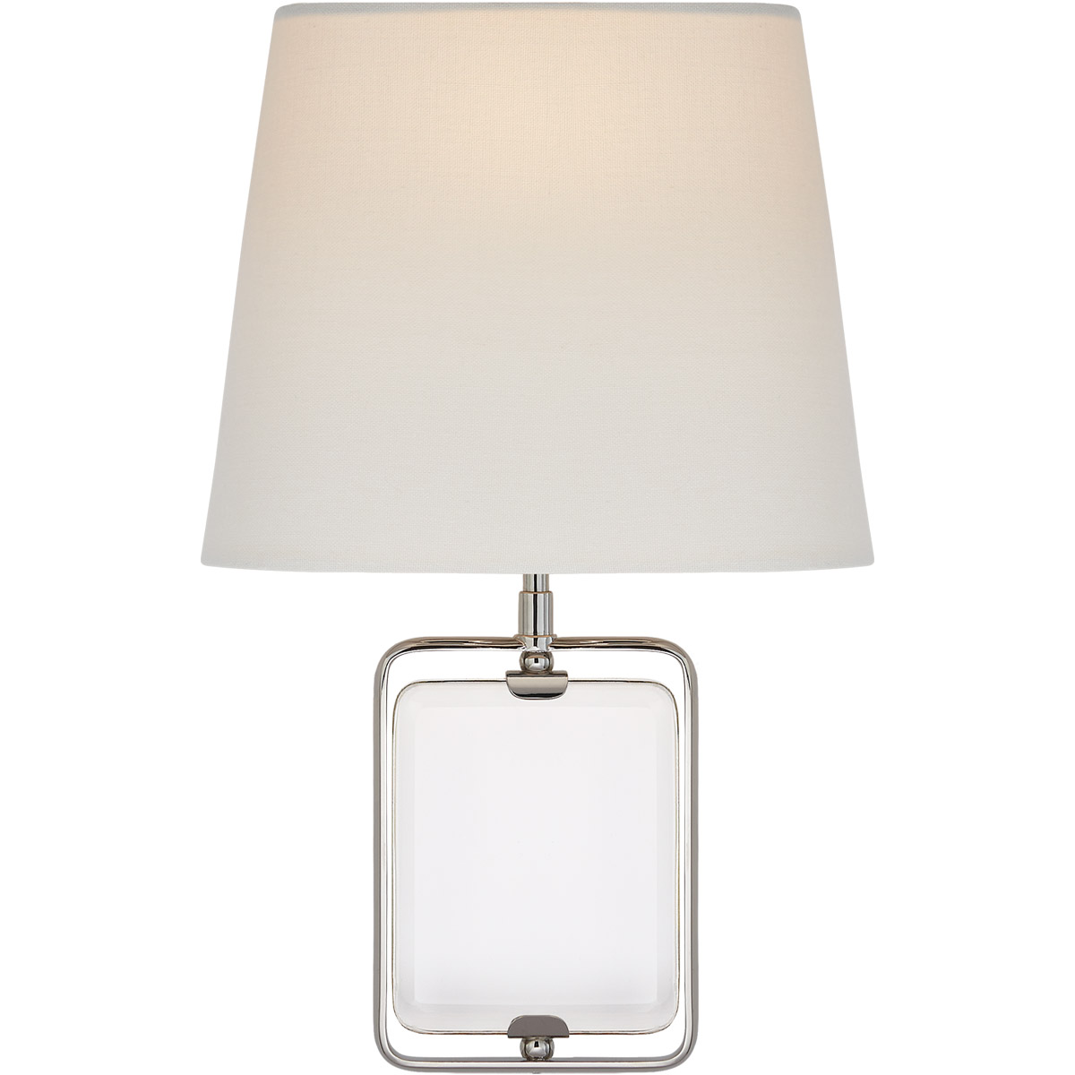 Suzanne Kasler Henri 1 Light 9.5 inch Crystal and Polished Nickel Framed Jewel Sconce Wall Light in Crystal with Polished Nickel