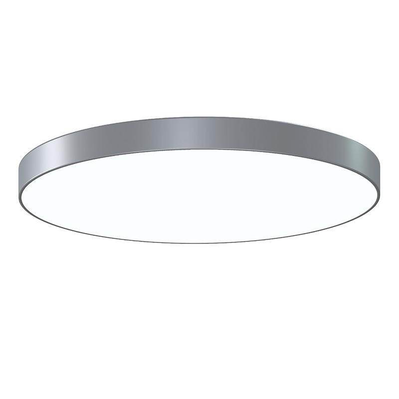 Pi LED 29.5 inch Bright Satin Aluminum Surface Mount Ceiling Light in 3500K