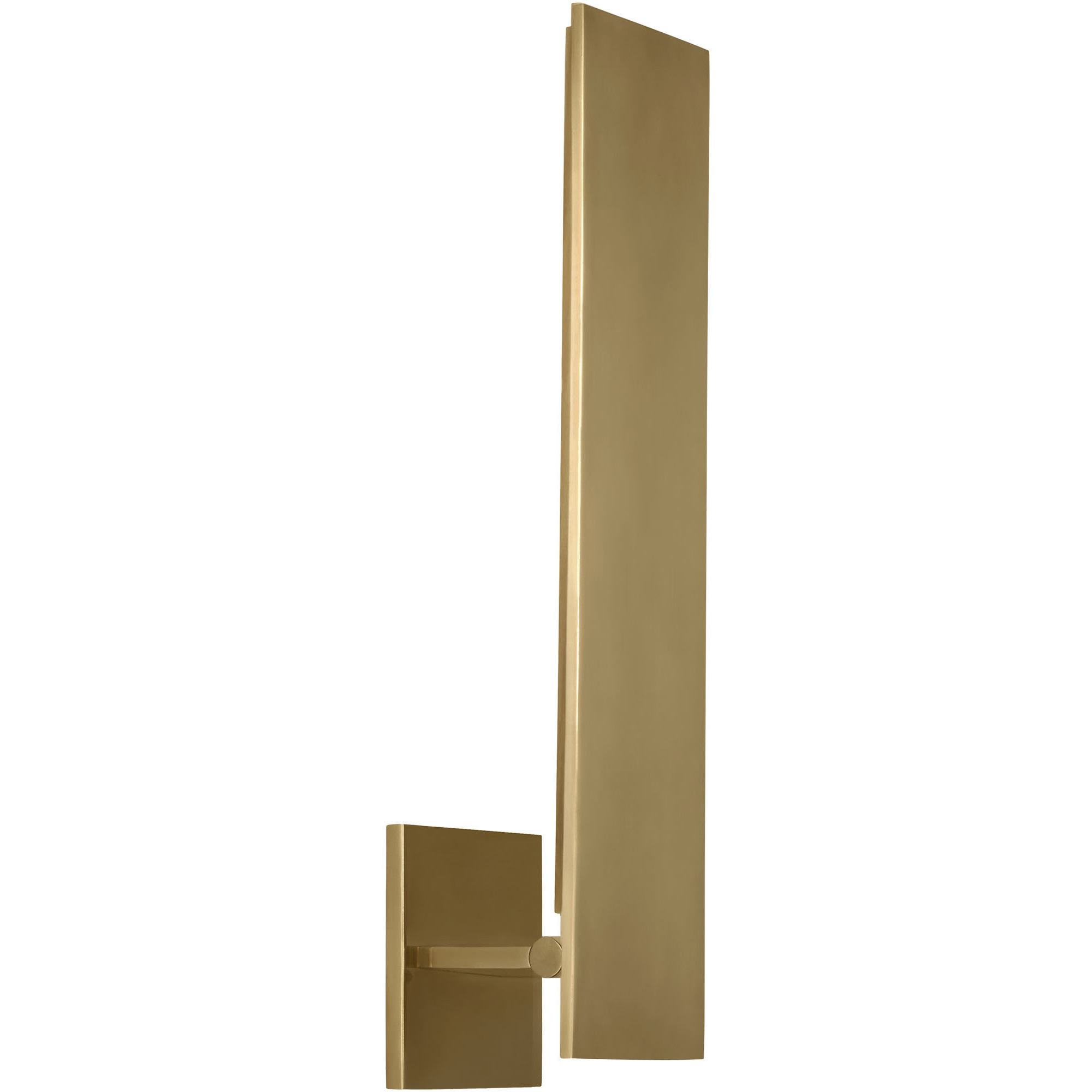 Kelly by Kelly Wearstler Angolo LED 3.8 inch Hand Rubbed Antique Brass ADA Sconce Wall Light