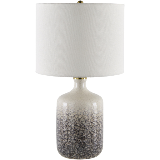 Benin 23 inch 100 watt Glazed and Painted Accent Table Lamp Portable Light