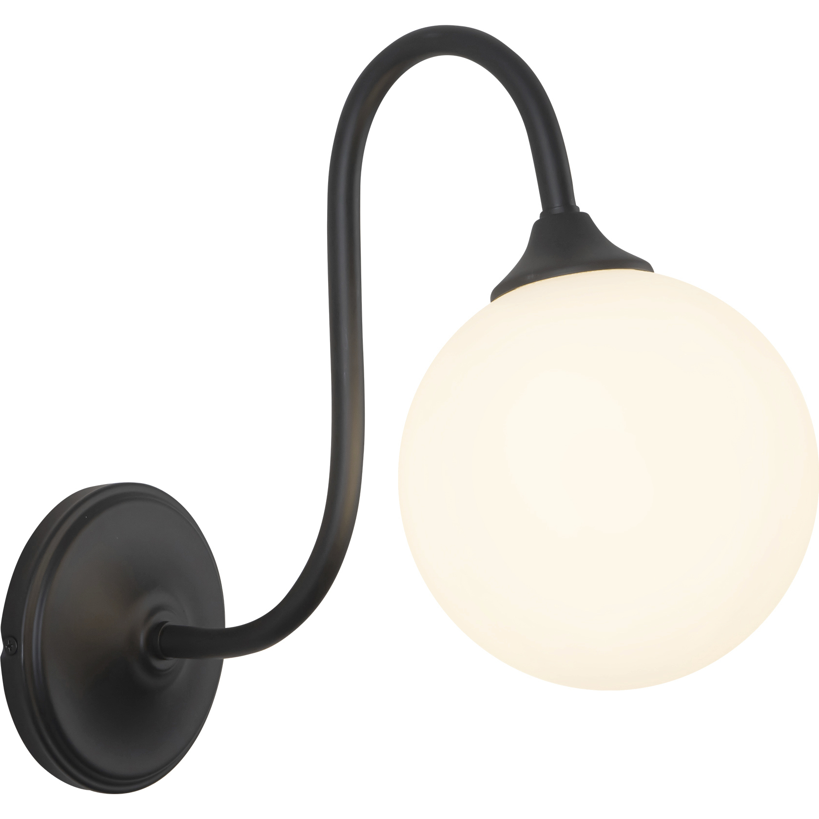 Alora Mood Bancroft 1 Light 6 inch Matte Black Wall/Vanity Light Wall Light