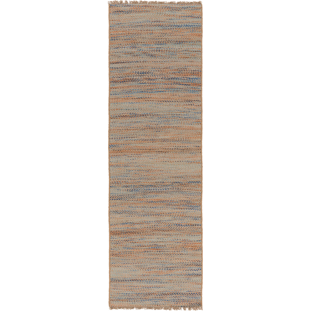 Cove 36 X 24 inch Bright Blue, Sky Blue, Seafoam, Beige Rug