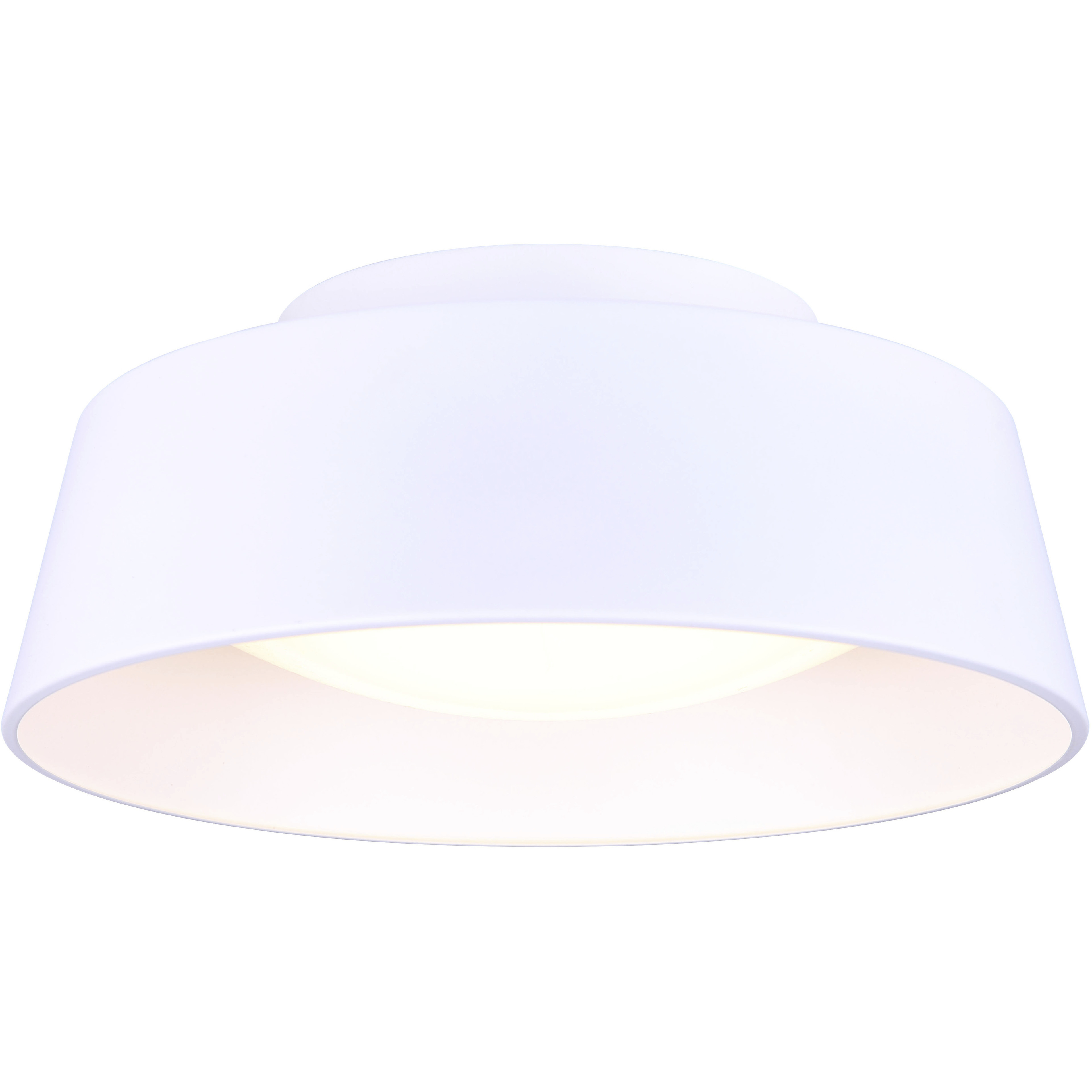 Adira LED 13.75 inch White Flush Mount Ceiling Light