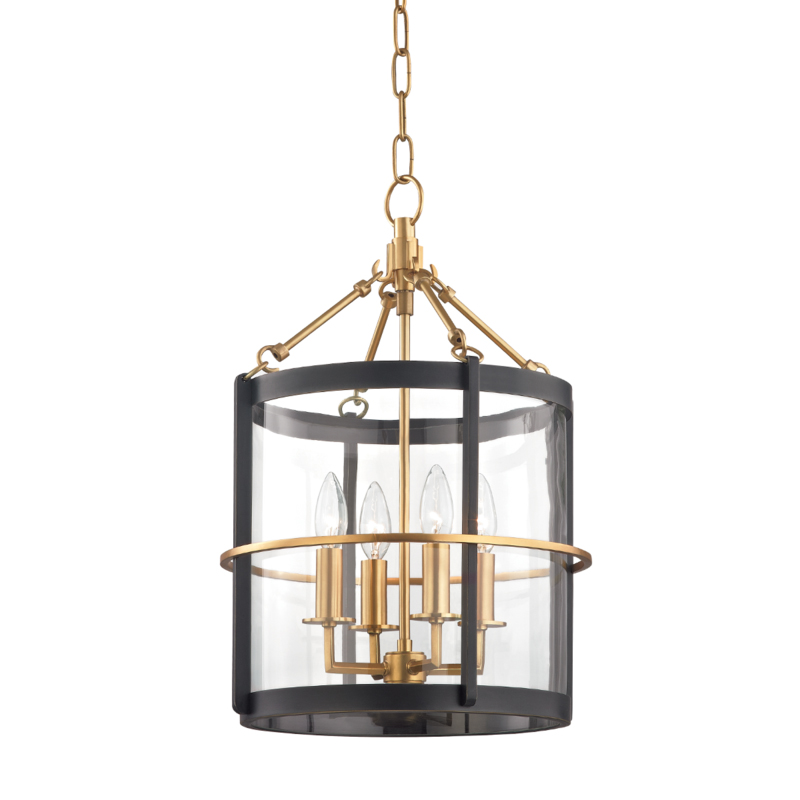 Ren 4 Light 13.75 inch Aged Old Bronze Pendant Ceiling Light