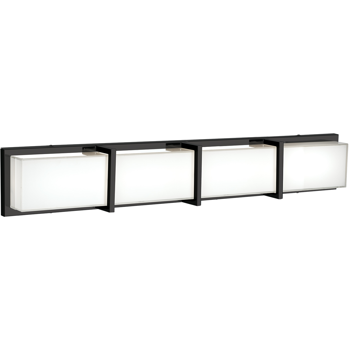 Watford LED 35 inch Black Vanity Light Wall Light