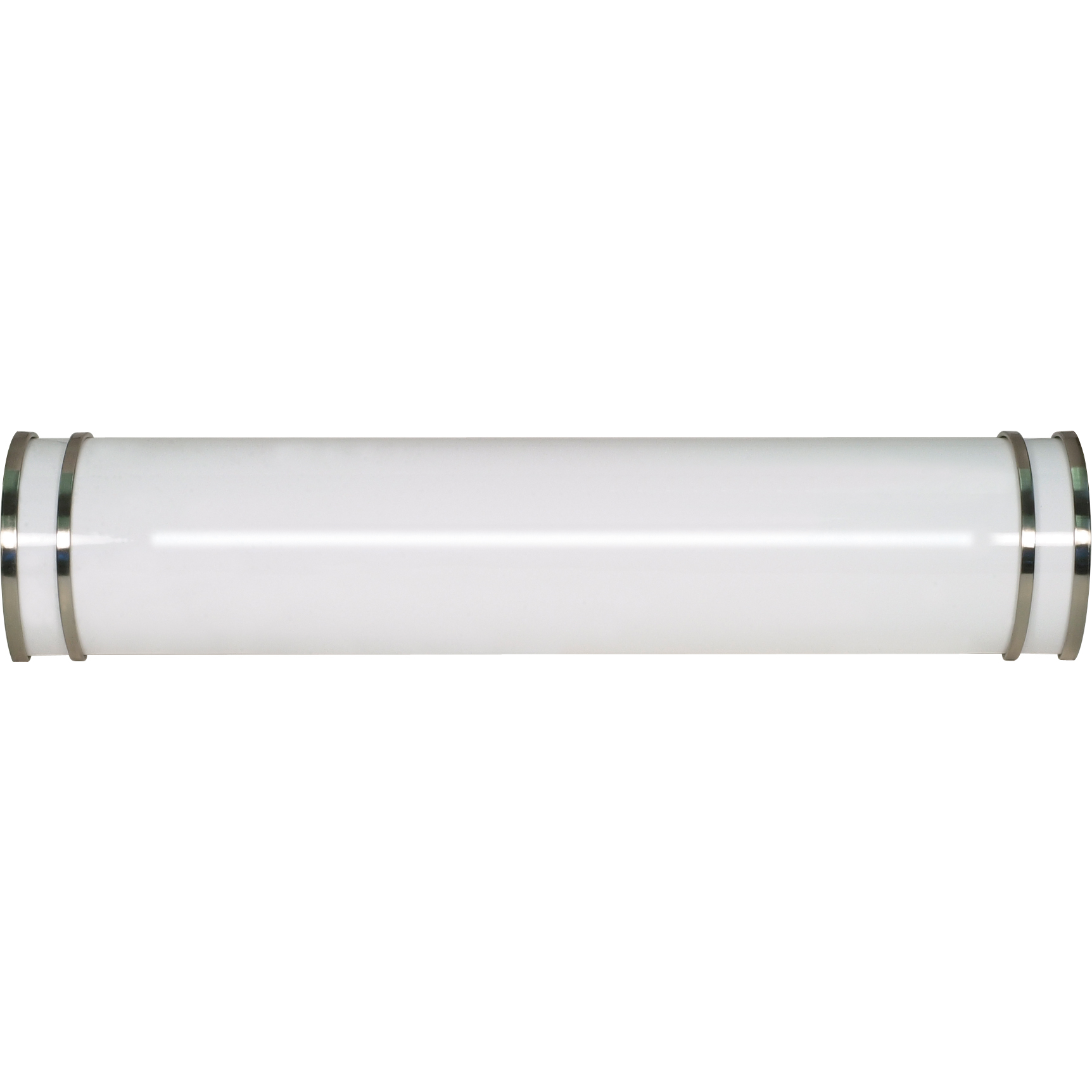 Glamour LED 25 inch Brushed Nickel Vanity Light Wall Light