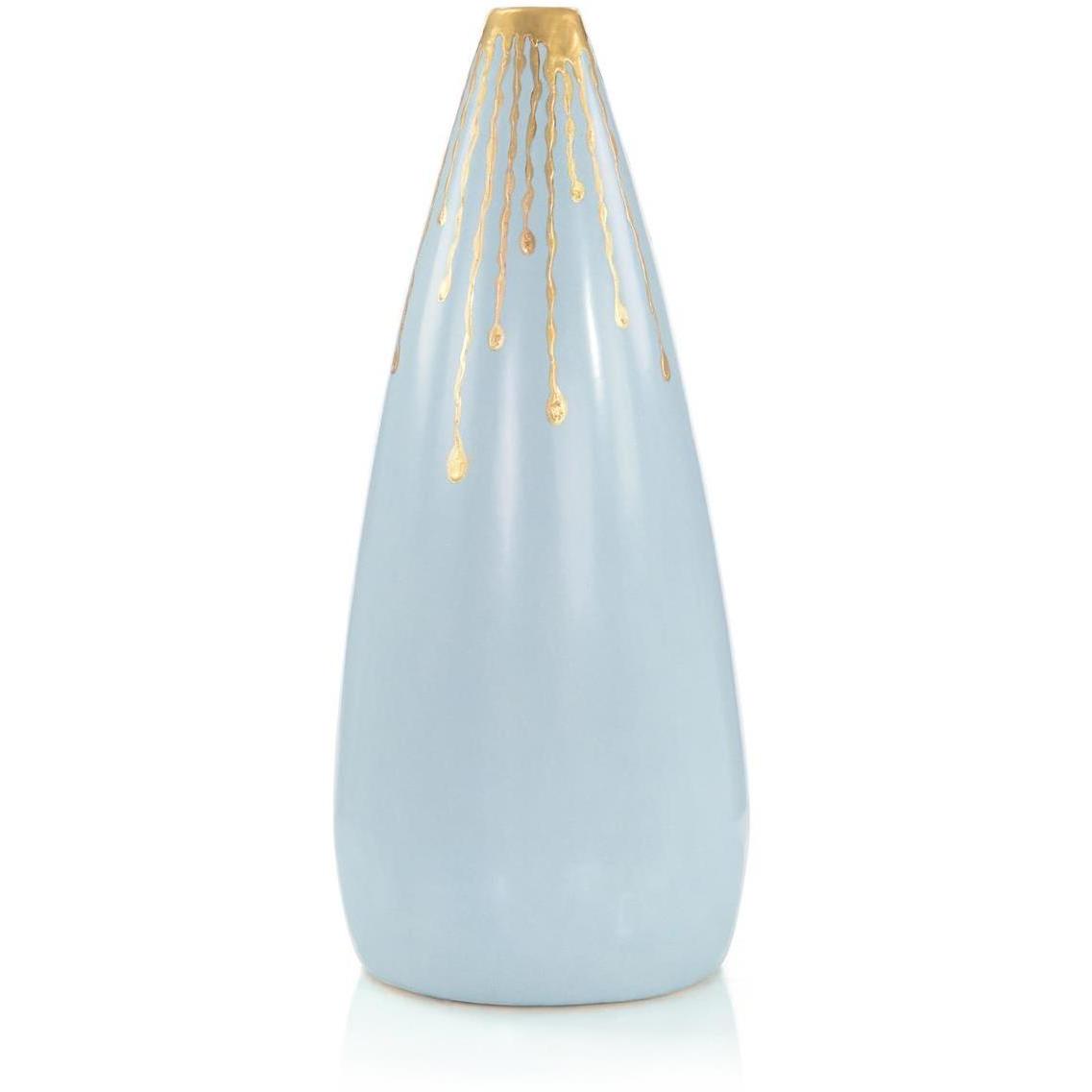 Robin's Egg 22 X 10 inch Vase 