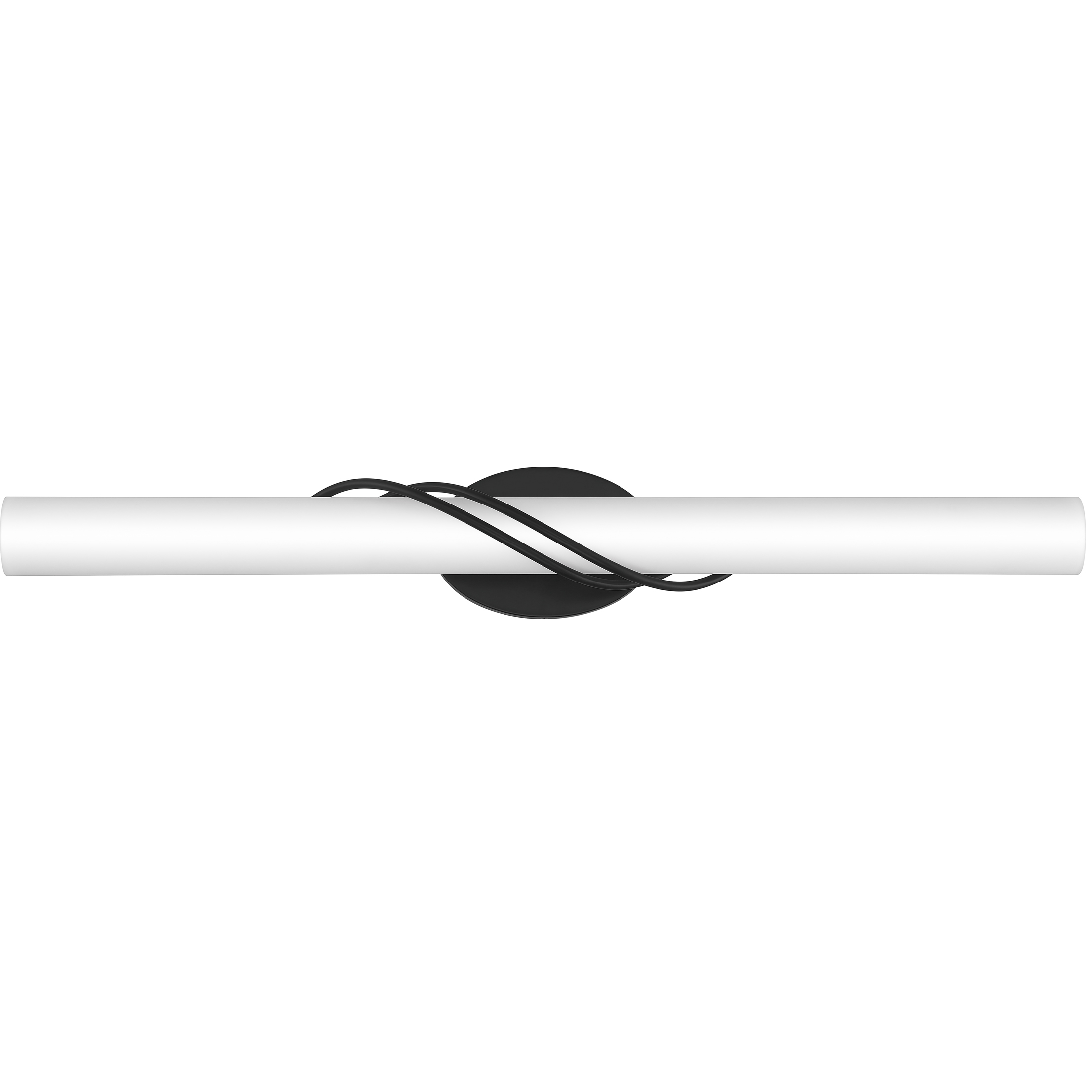 Serenade 32 inch Matte Black Bath Light Wall Light