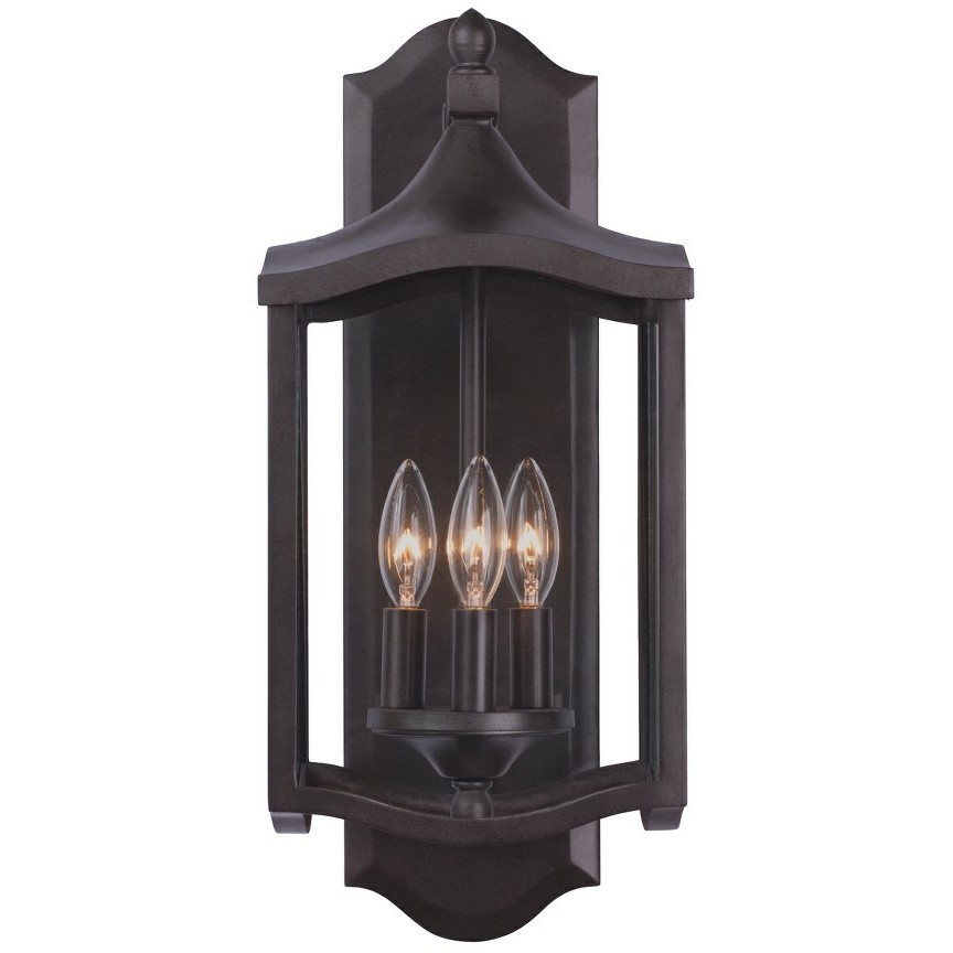Lakewood Outdoor Wall Sconce Wall Light in Aged Iron