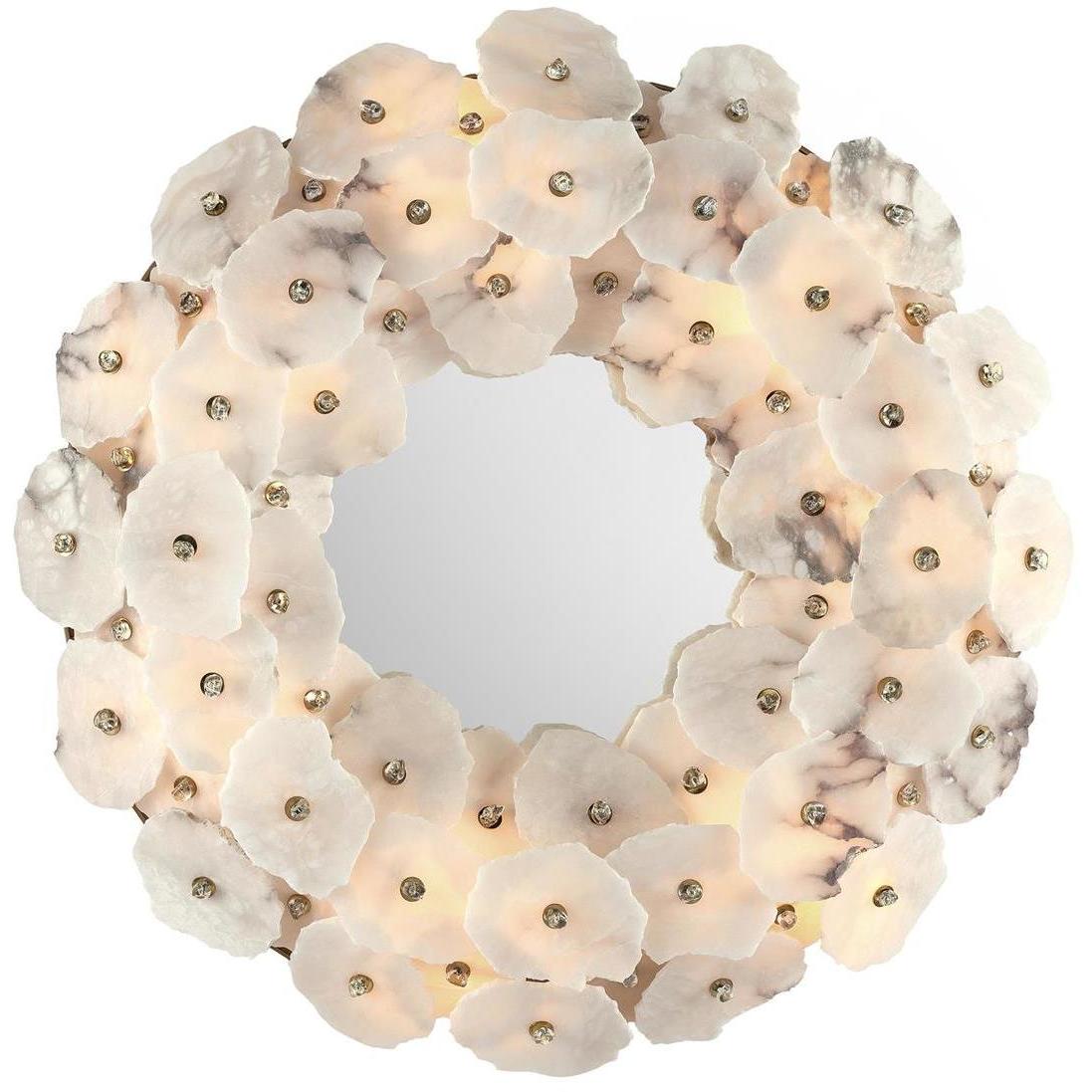 Montserrat 55.5 X 55.5 inch Lighted Mirror, Fourteen-Light