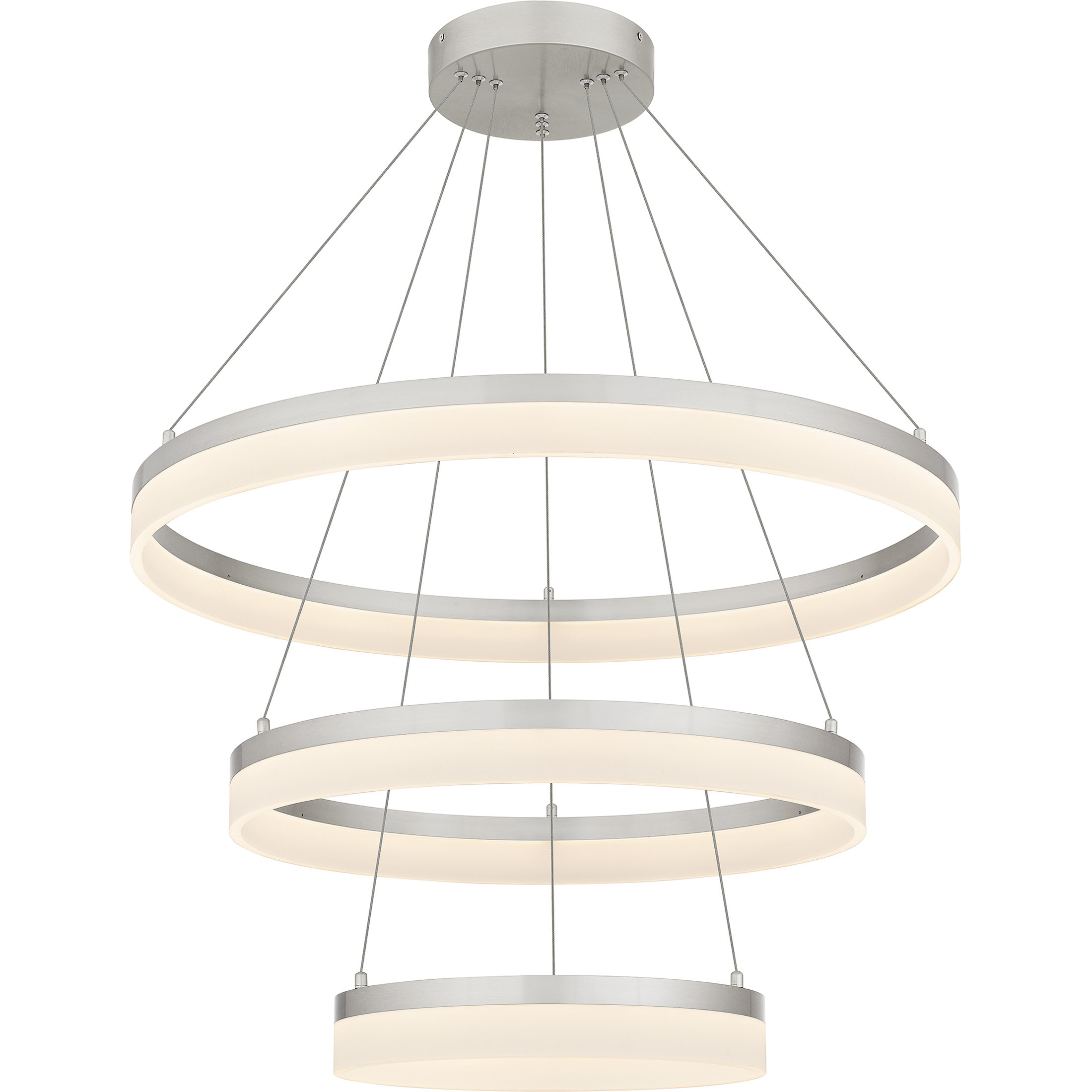 Cohen LED 31.5 inch Brushed Nickel Pendant Ceiling Light