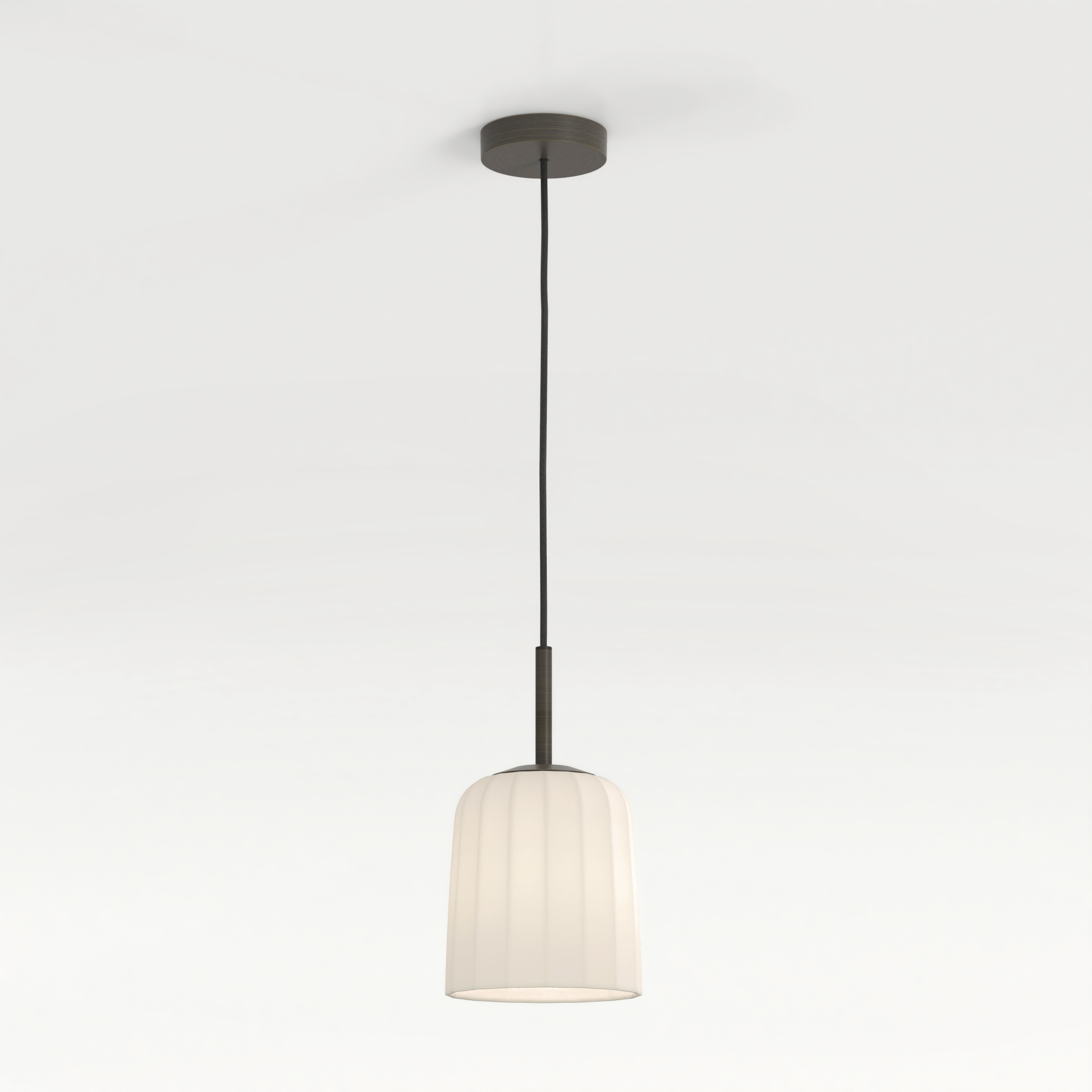 Veo 1 Light 6.42 inch Bronze Interior Pendant Light Ceiling Light