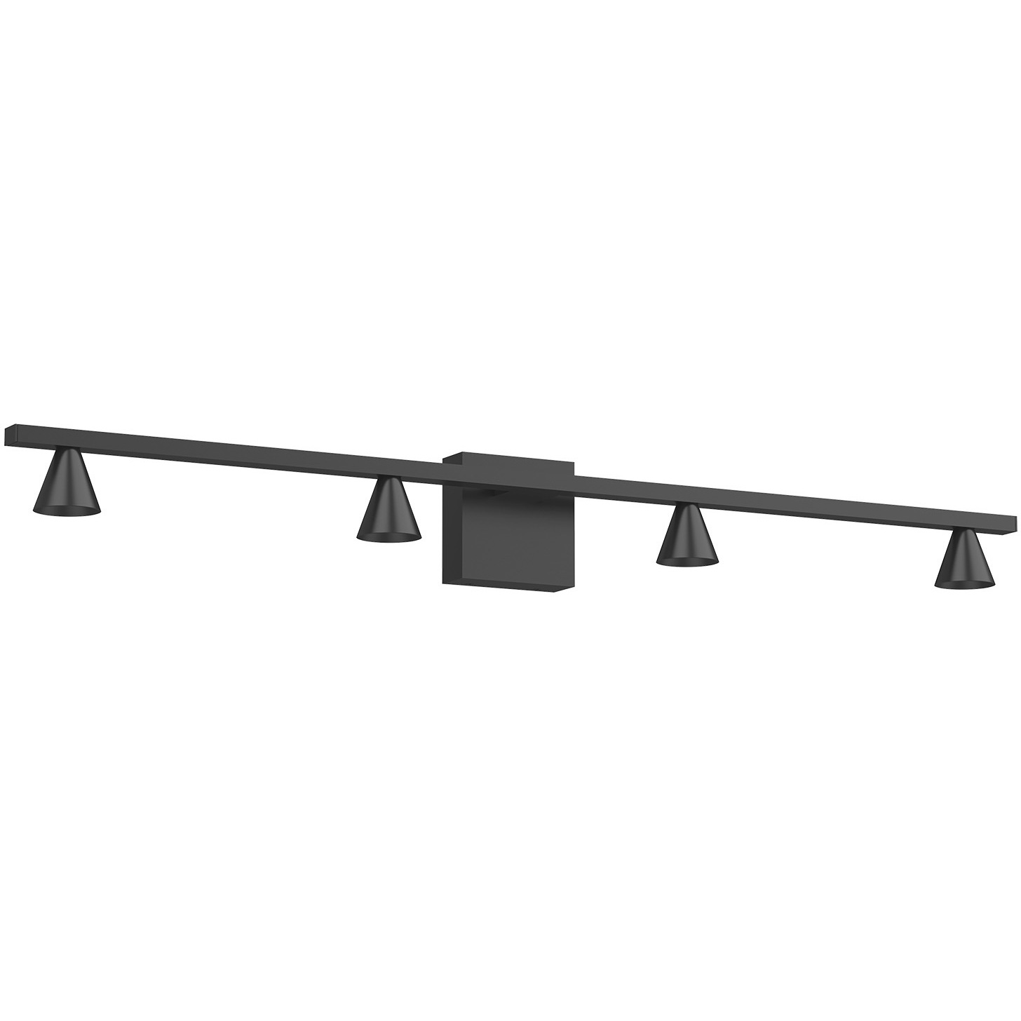 Dune LED 40.25 inch Black Vanity Light Wall Light