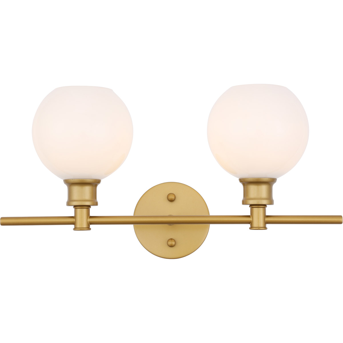 Collier 2 Light 19.1 inch Brass Wall sconce Wall Light