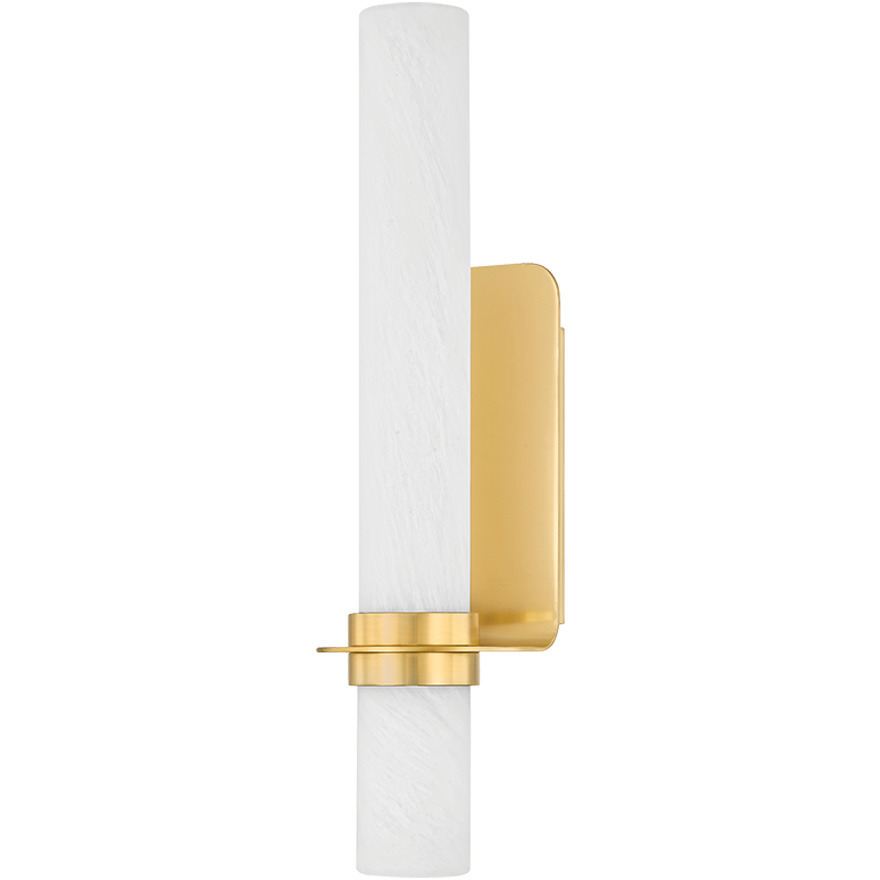 Groveland Station LED 4.75 inch Aged Brass Wall Sconce Wall Light