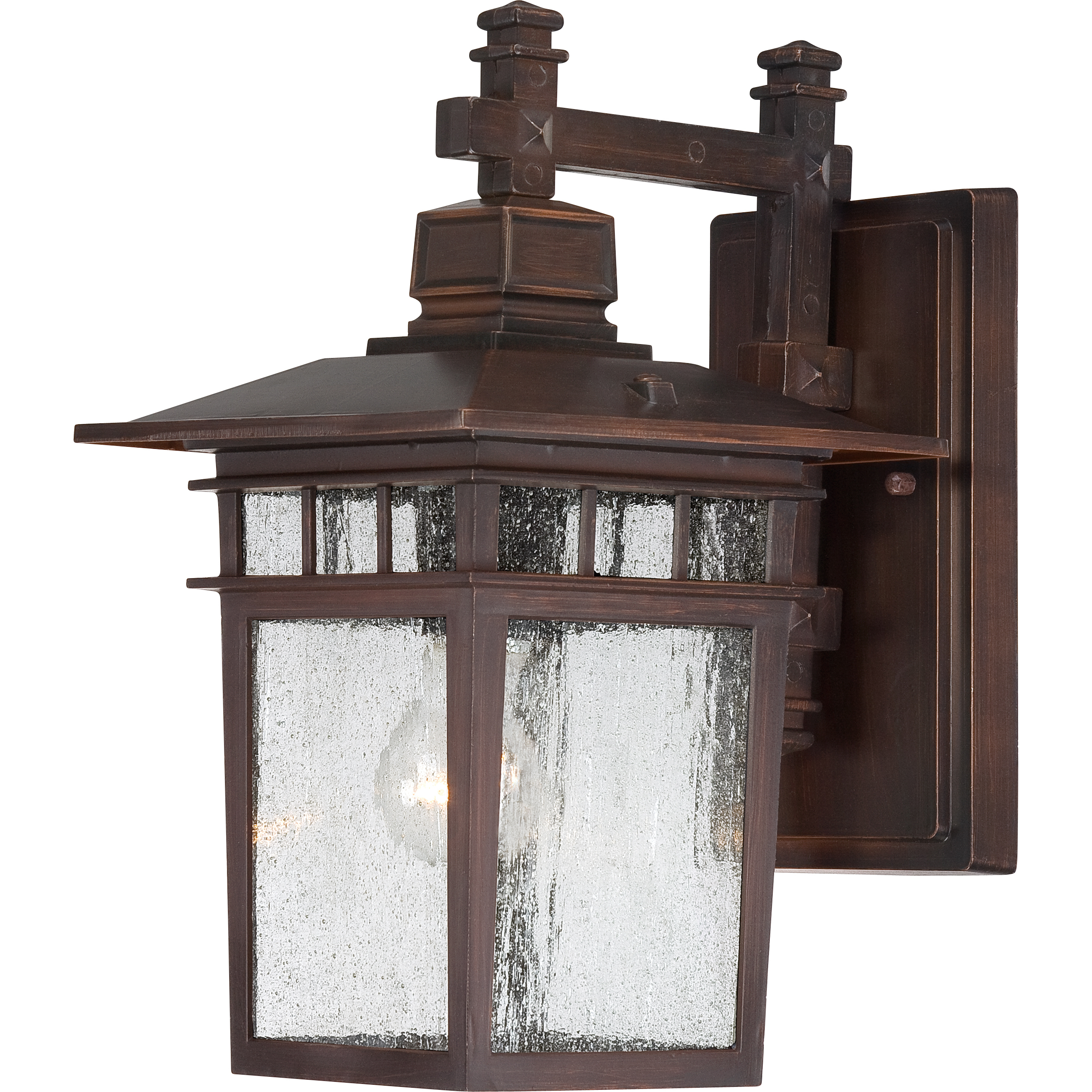 Cove Neck 1 Light 14 inch Rustic Bronze Outdoor Wall Light