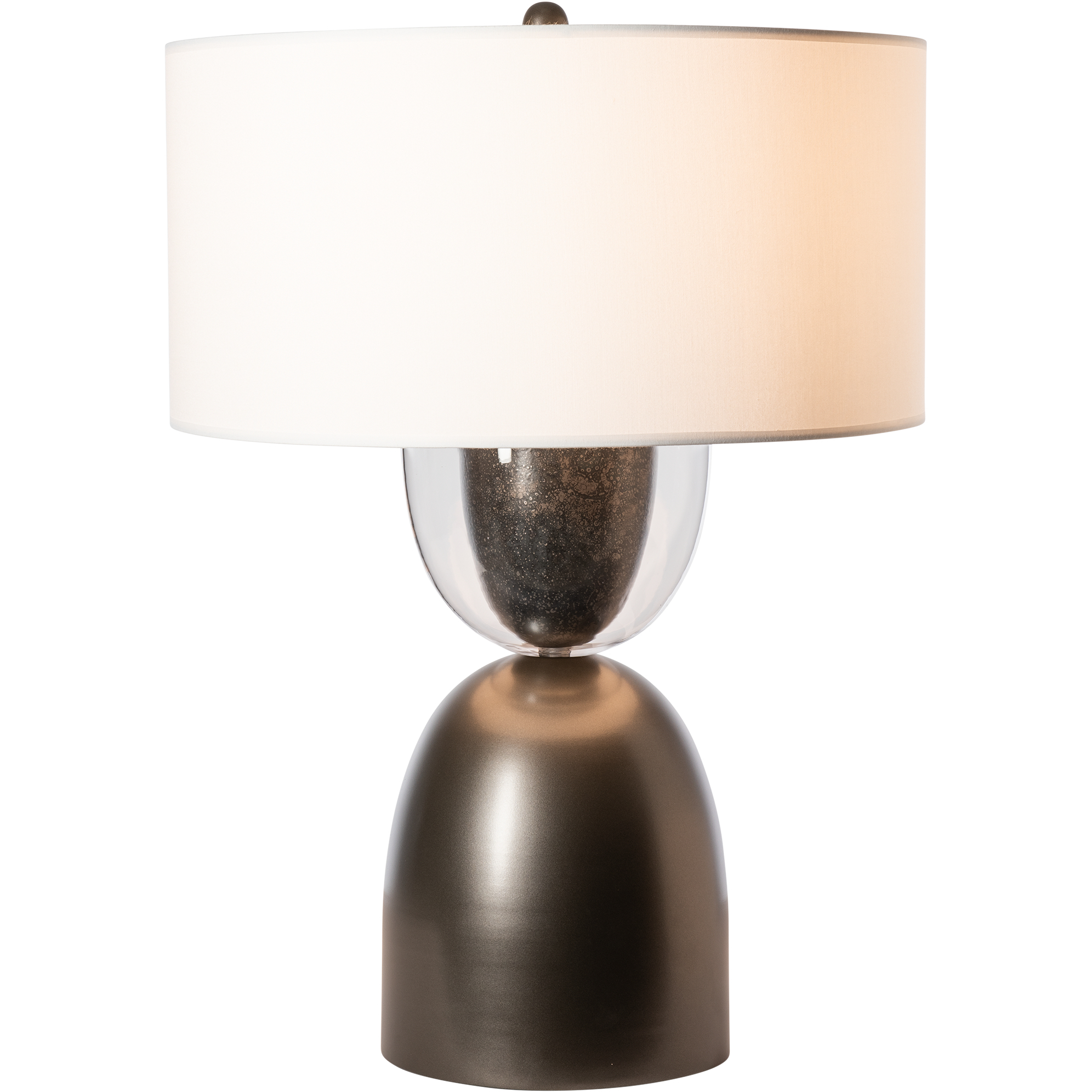 Union 27.8 inch 100.00 watt White and Soft Gold Table Lamp Portable Light