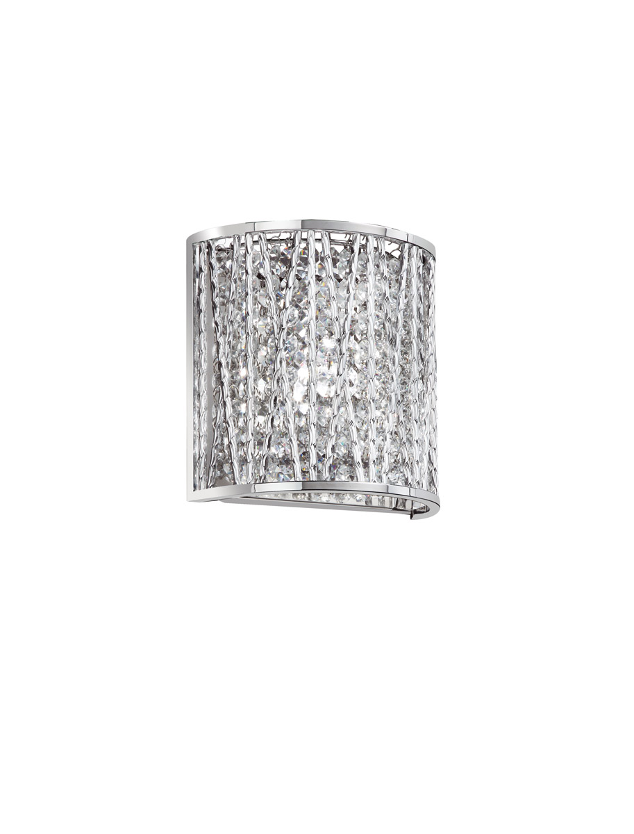 Loretta 1 Light 7.48 inch Polished Chrome Wall Sconce Wall Light