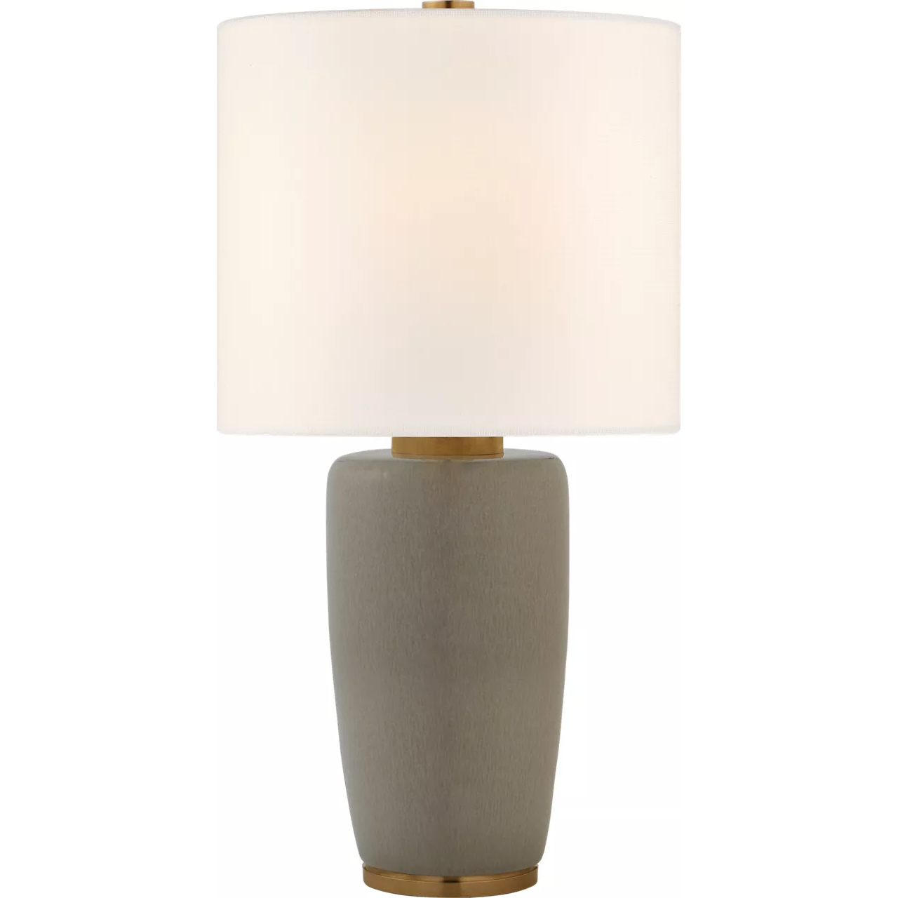 Barbara Barry Chado 31.25 inch 100 watt Shellish Gray Table Lamp Portable Light, Large