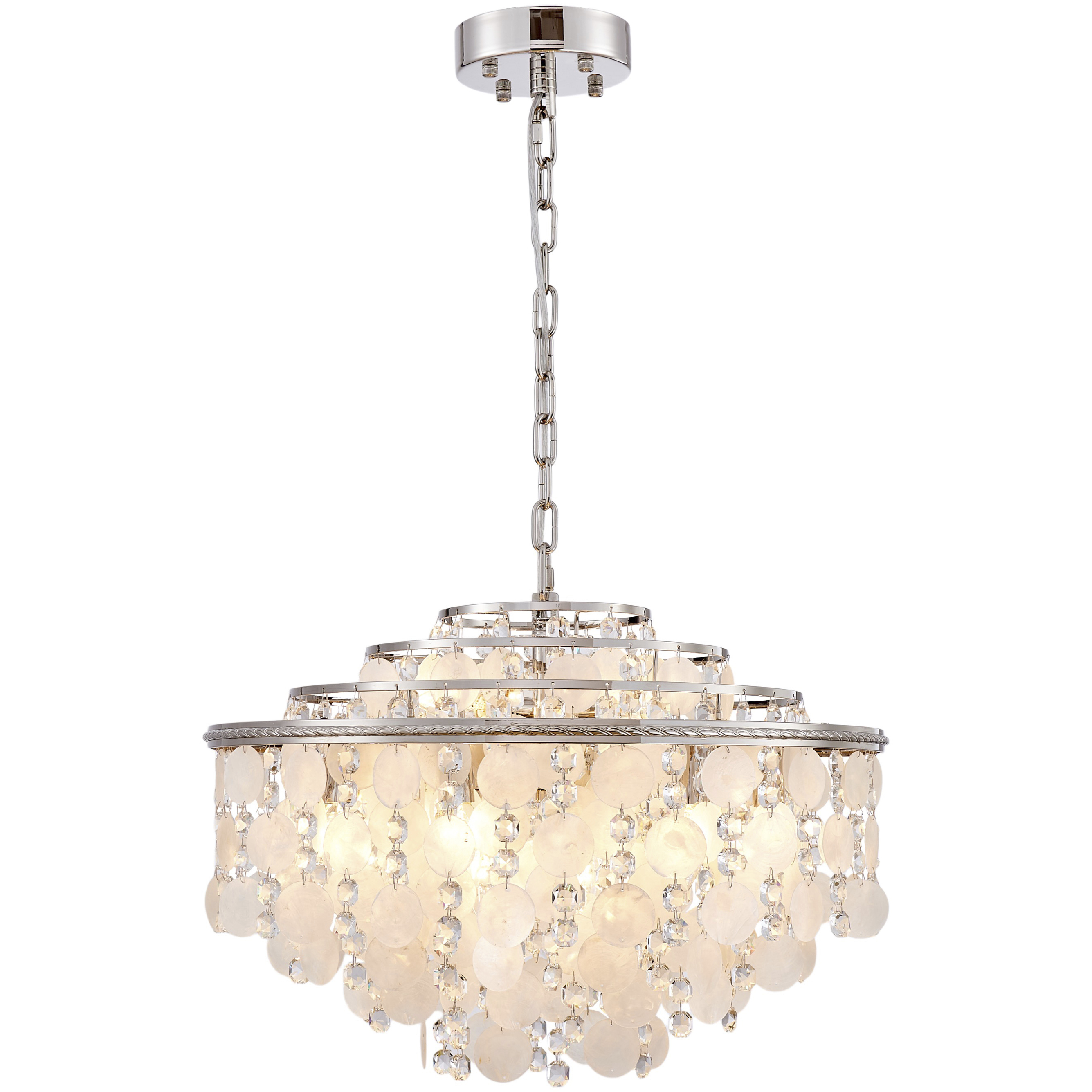 Avara 13 Light 23.6 inch Polished Nickel Chandelier Ceiling Light
