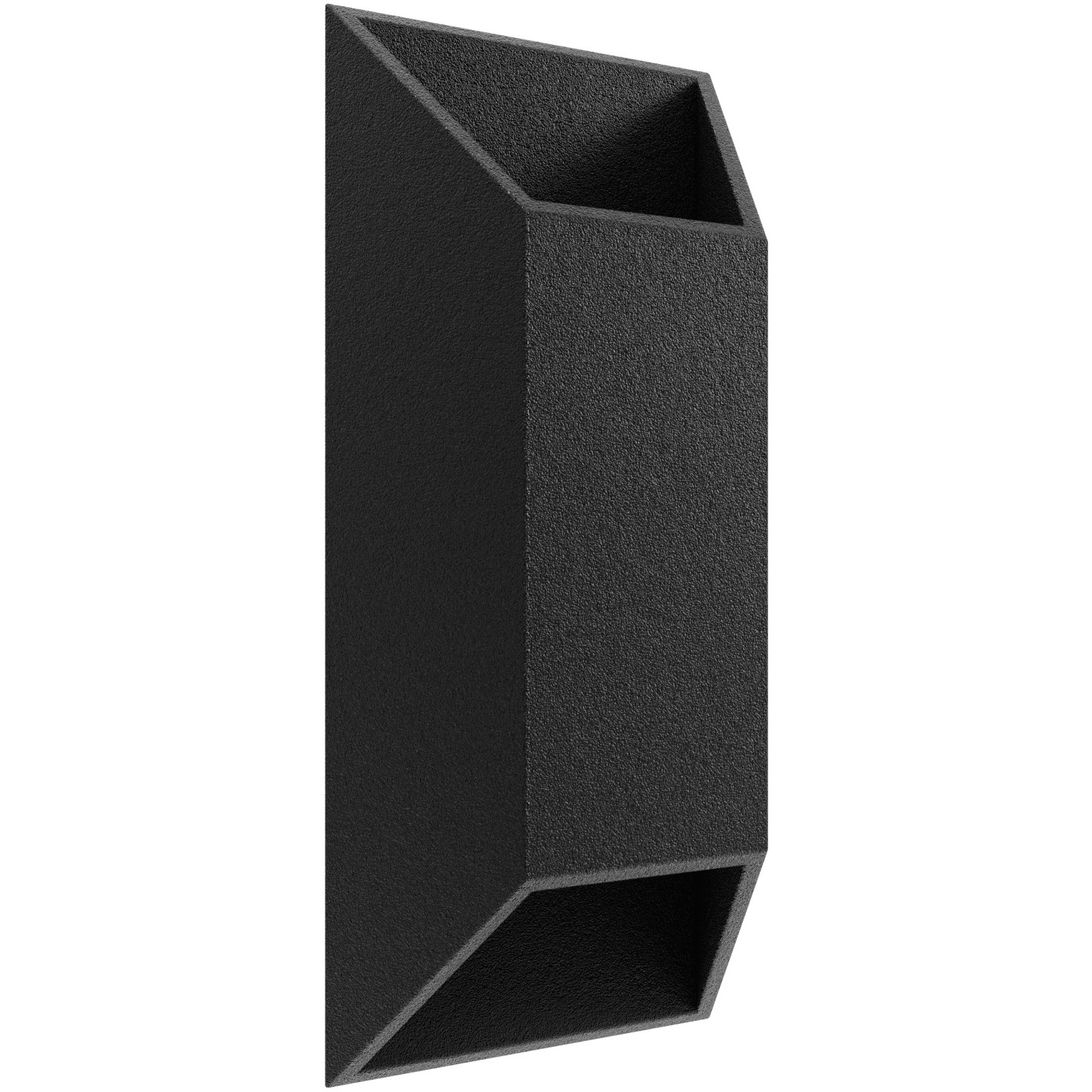 Avenue Outdoor LED 16 inch Black Outdoor Wall Mount