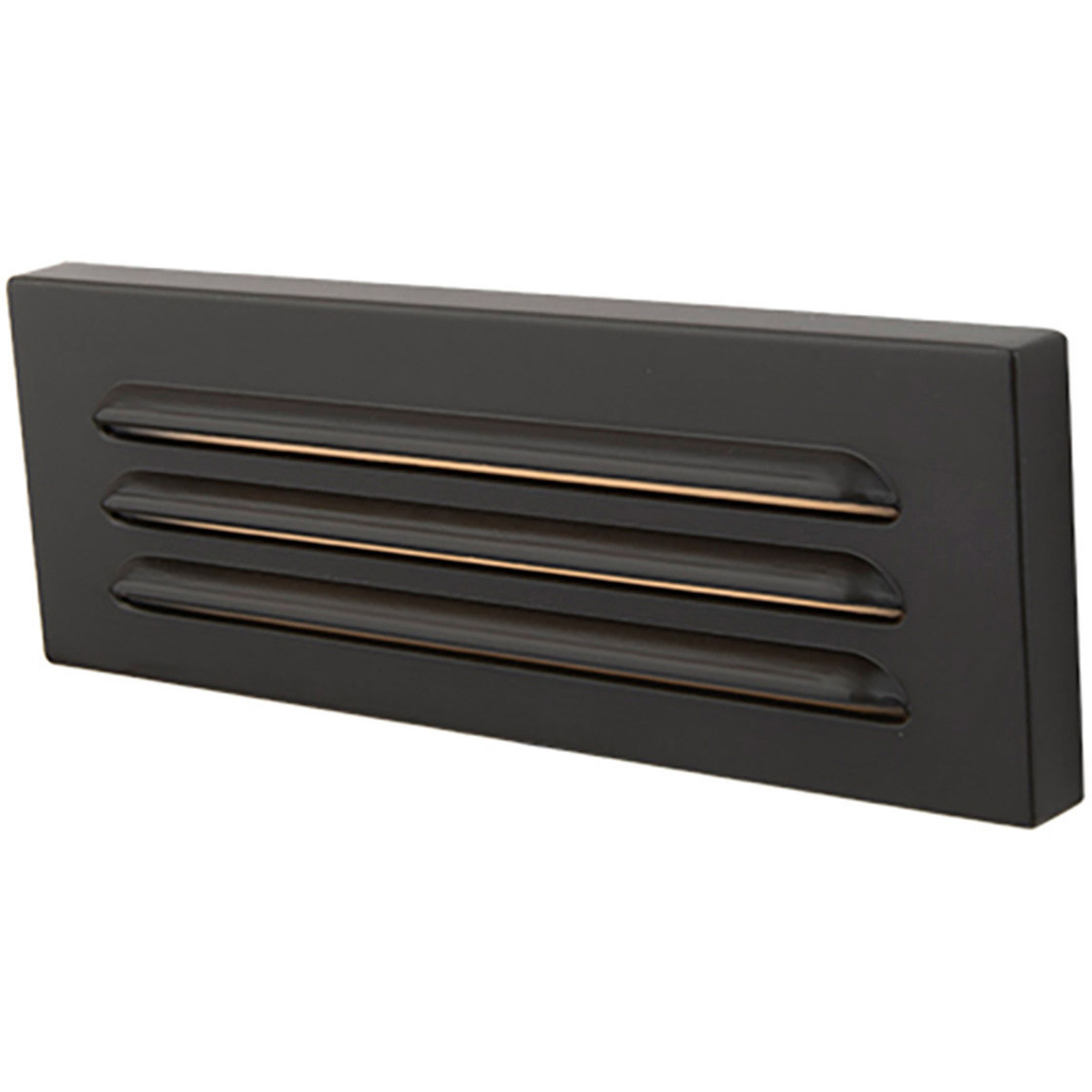 WAC 12V Surface Mounted Step Light LED 9 inch Solid Brass Coated in Bronze ADA Step and Wall Light in 2700K Warm LED, WAC Landscape