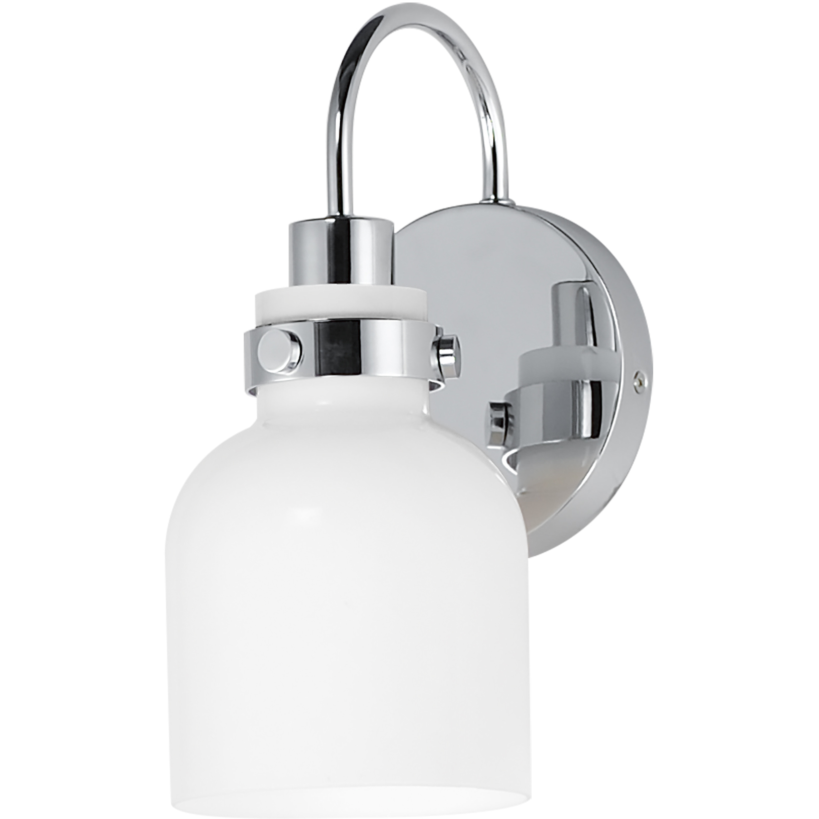 Milk 1 Light 5 inch Polished Chrome Wall Sconce Wall Light