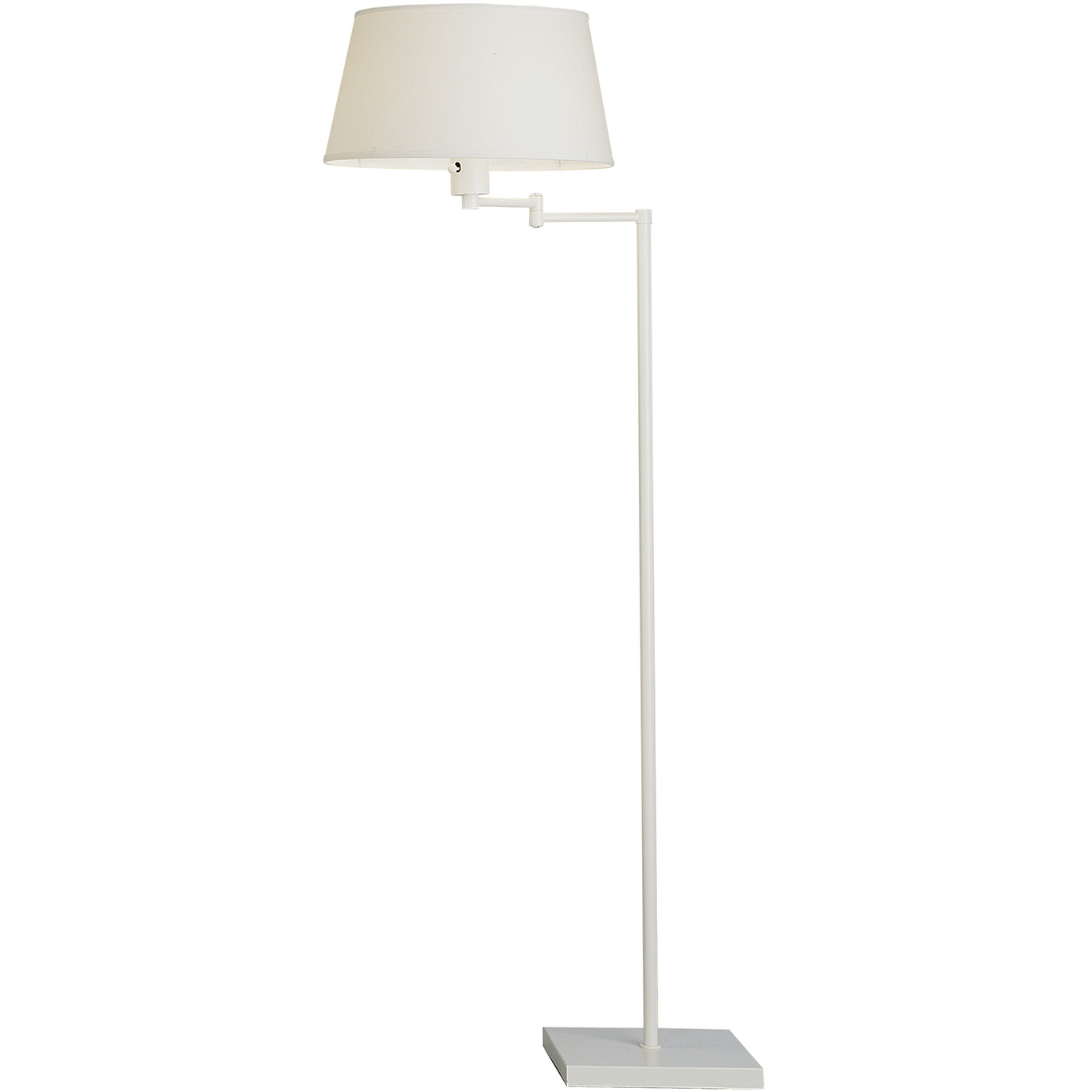Real Simple 55.5 inch 150 watt Stardust White Powder Coat Floor Lamp Portable Light