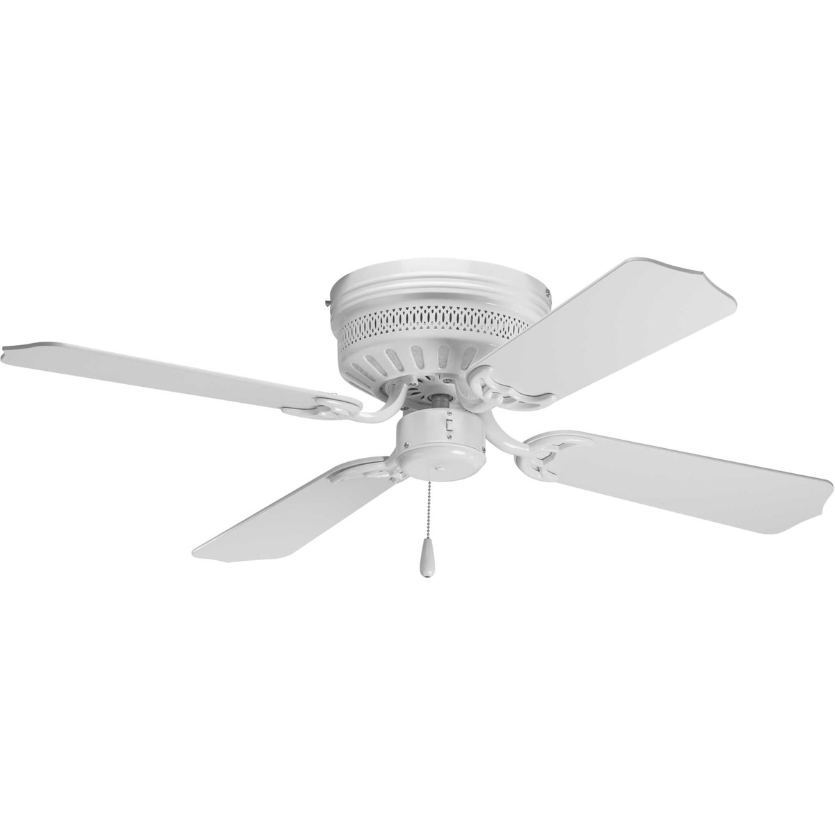 thumbnail image 2 of Progress Lighting P2500-30 AirPro Ceiling Fan – 42" White, 5 Blades, Indoor 2 of 6