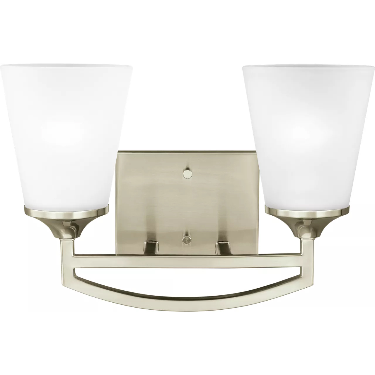 Hanford 2 Light 14.56 inch Brushed Nickel Bath Vanity Wall Sconce Wall Light